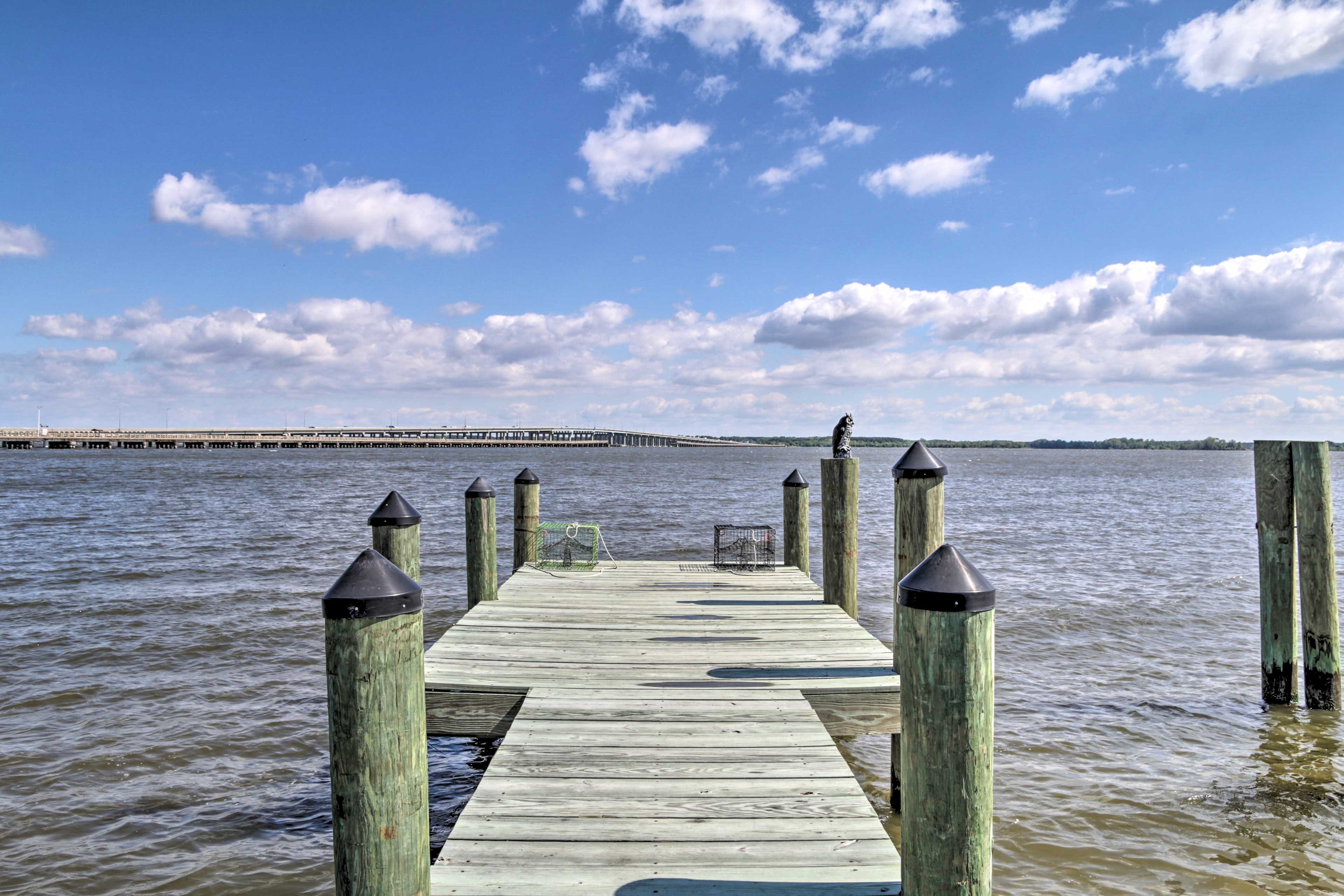 Private Dock | Fishing Pier Closeby