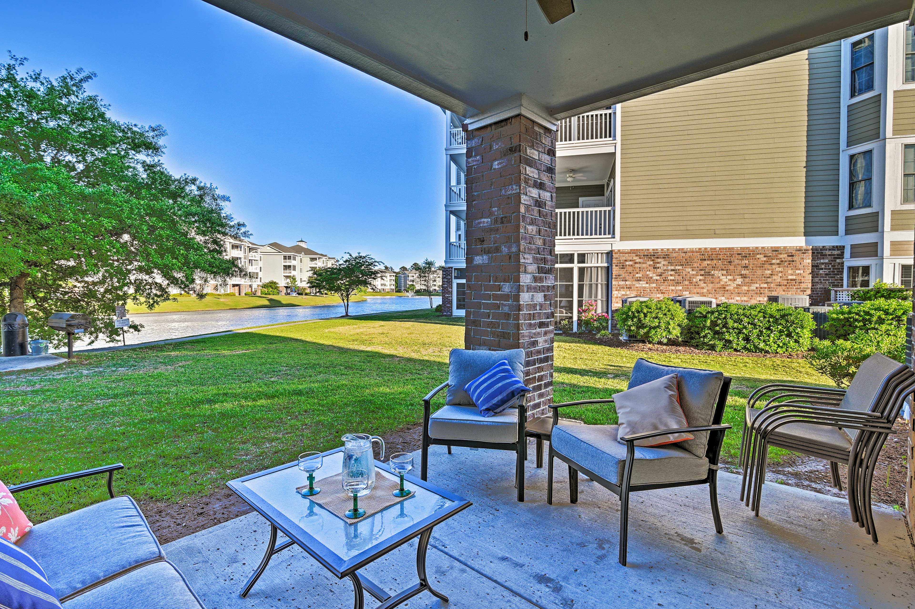 Myrtle Beach Vacation Rental | 3BR | 2BA | 1,370 Sq Ft | Garden Level