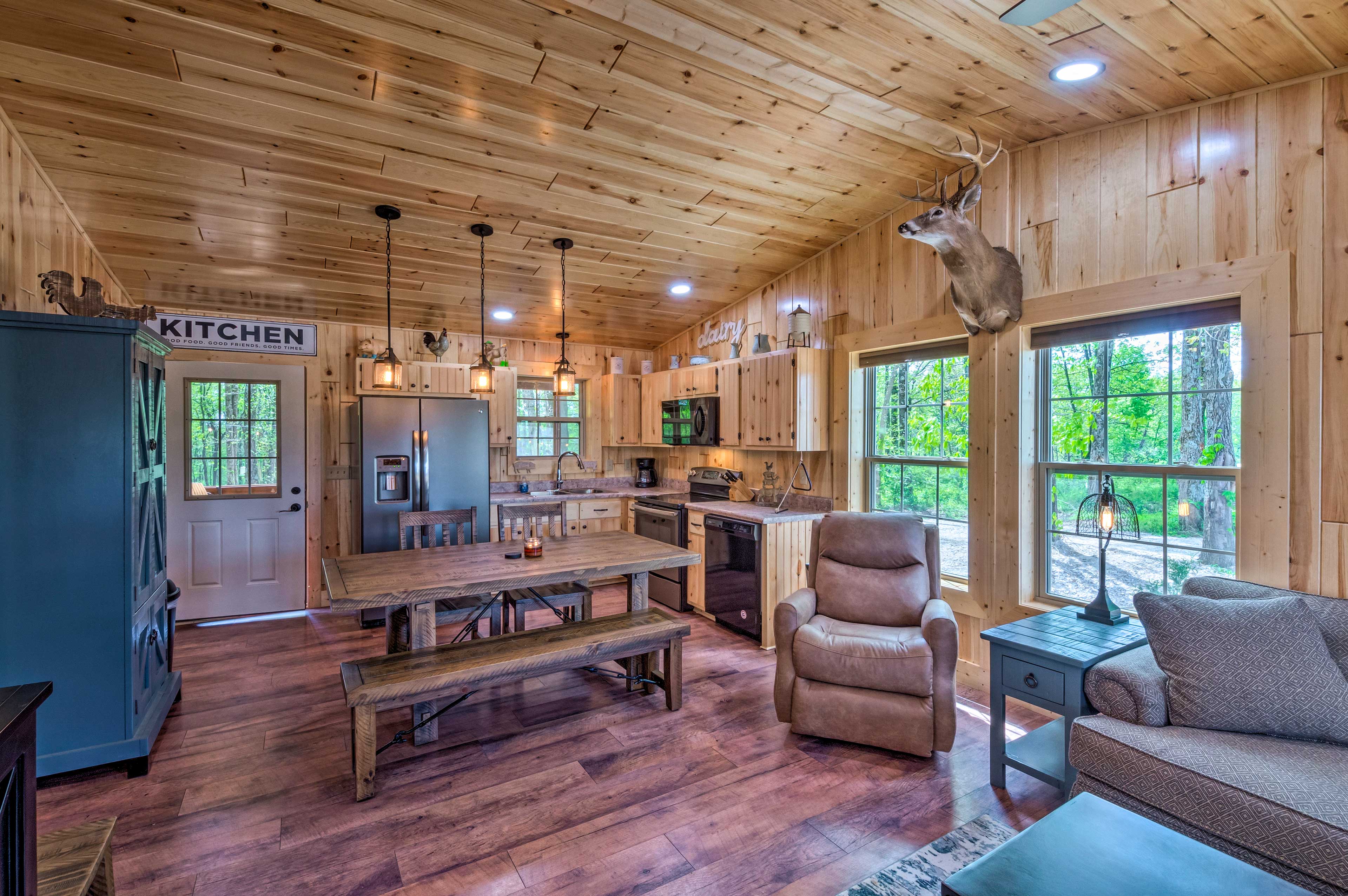 Living Room | Fully Equipped Kitchen