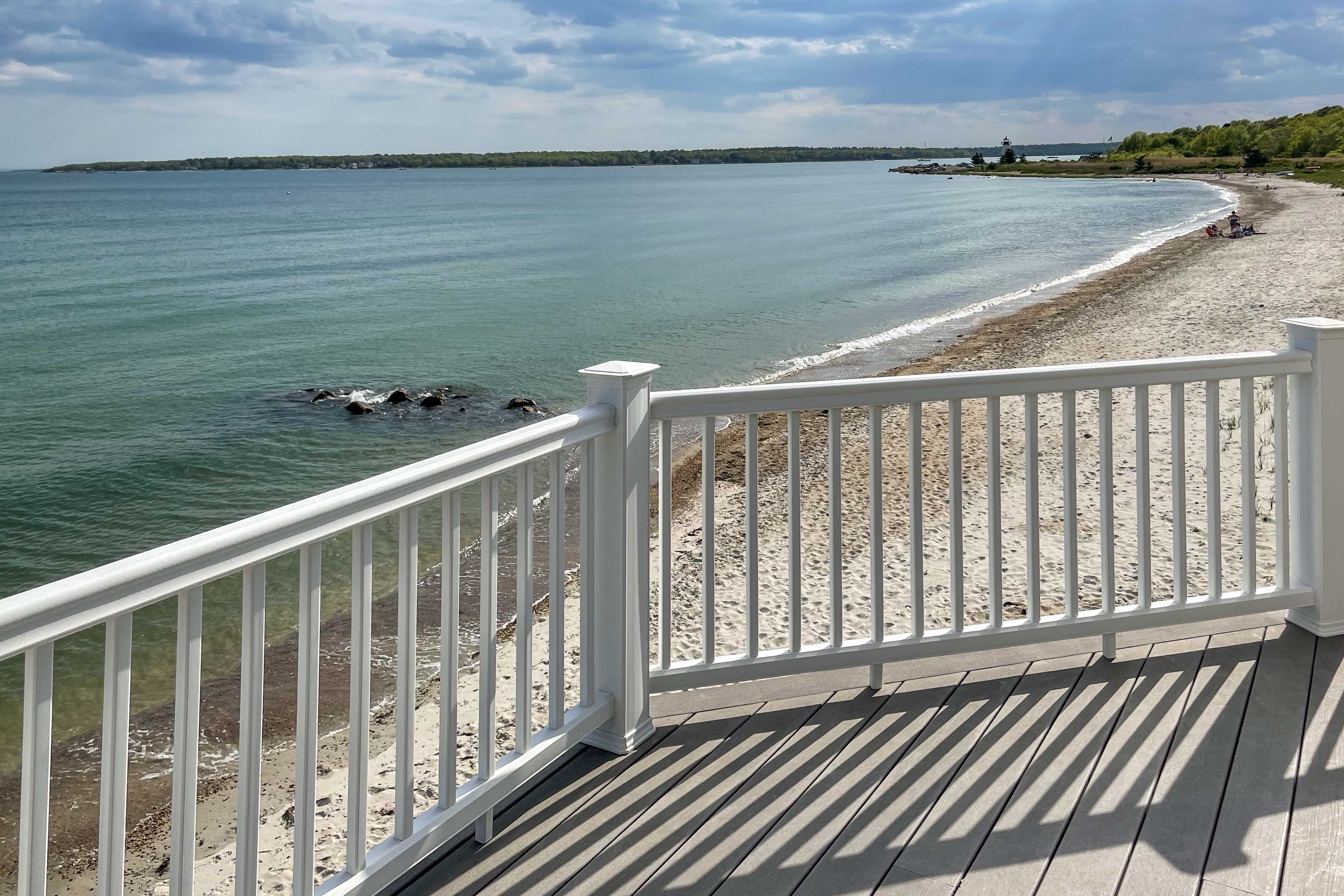 Deck | Stairs Required | Direct Beach Access