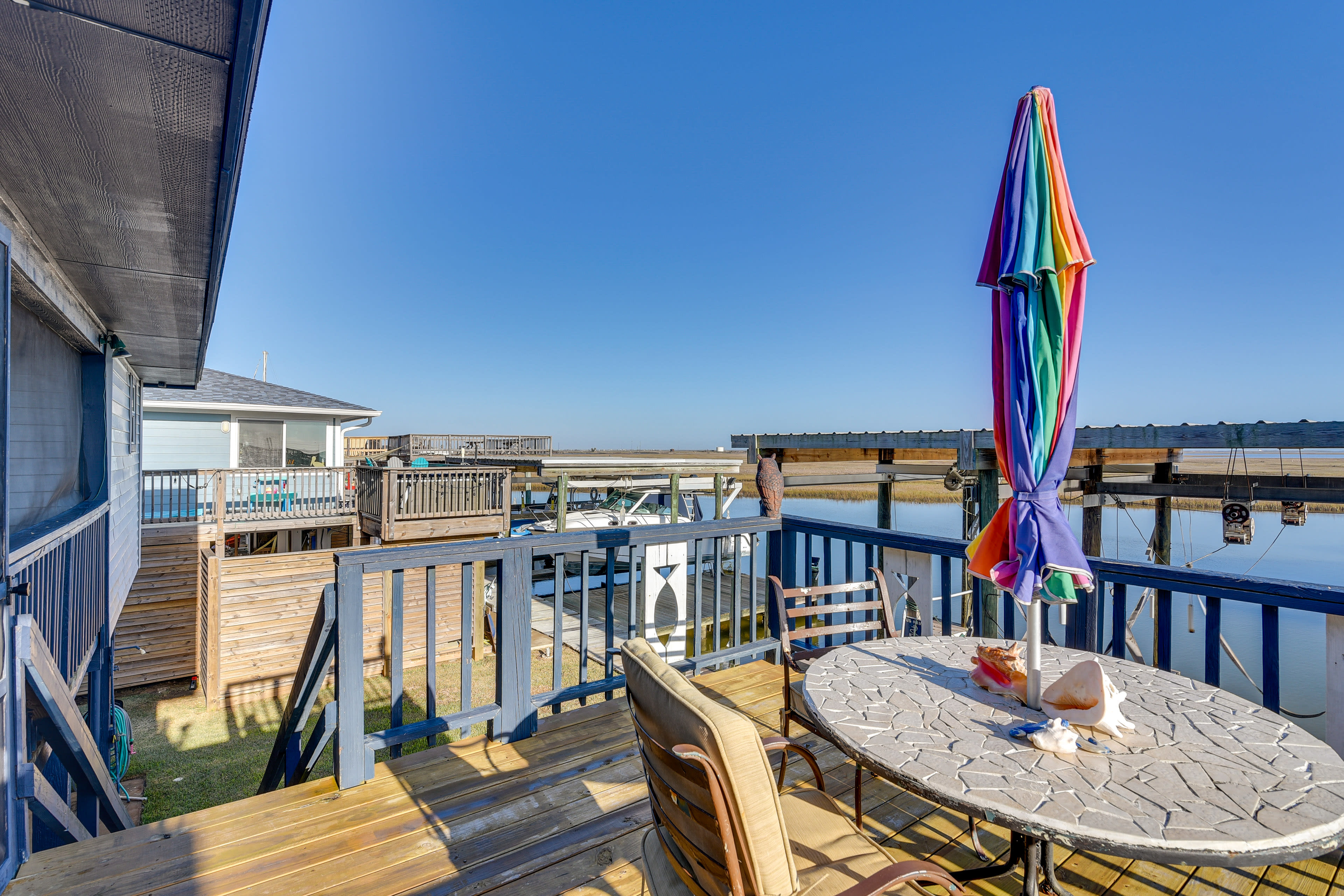 Private Deck | Water Views | Outdoor Dining