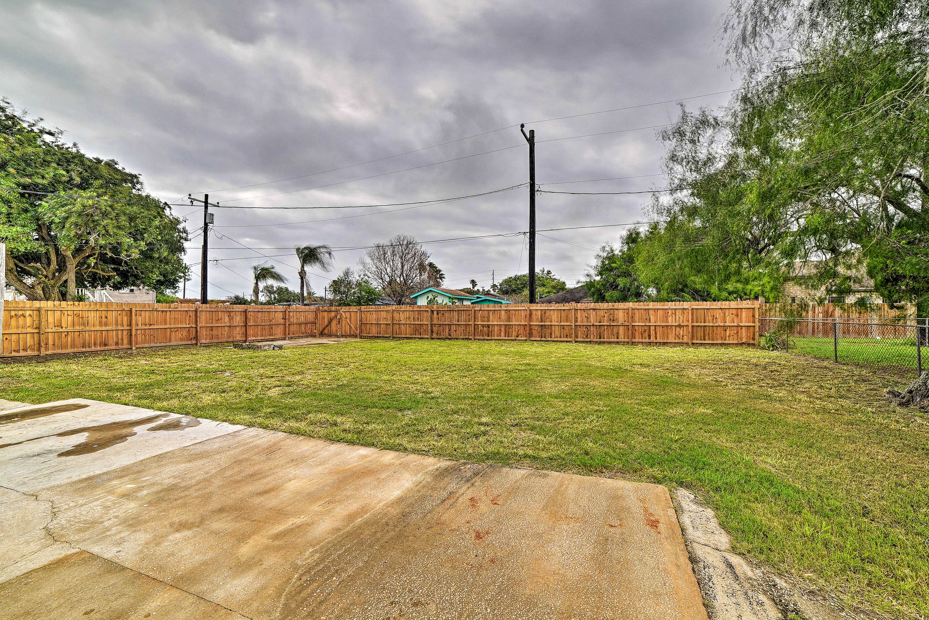 Private Backyard