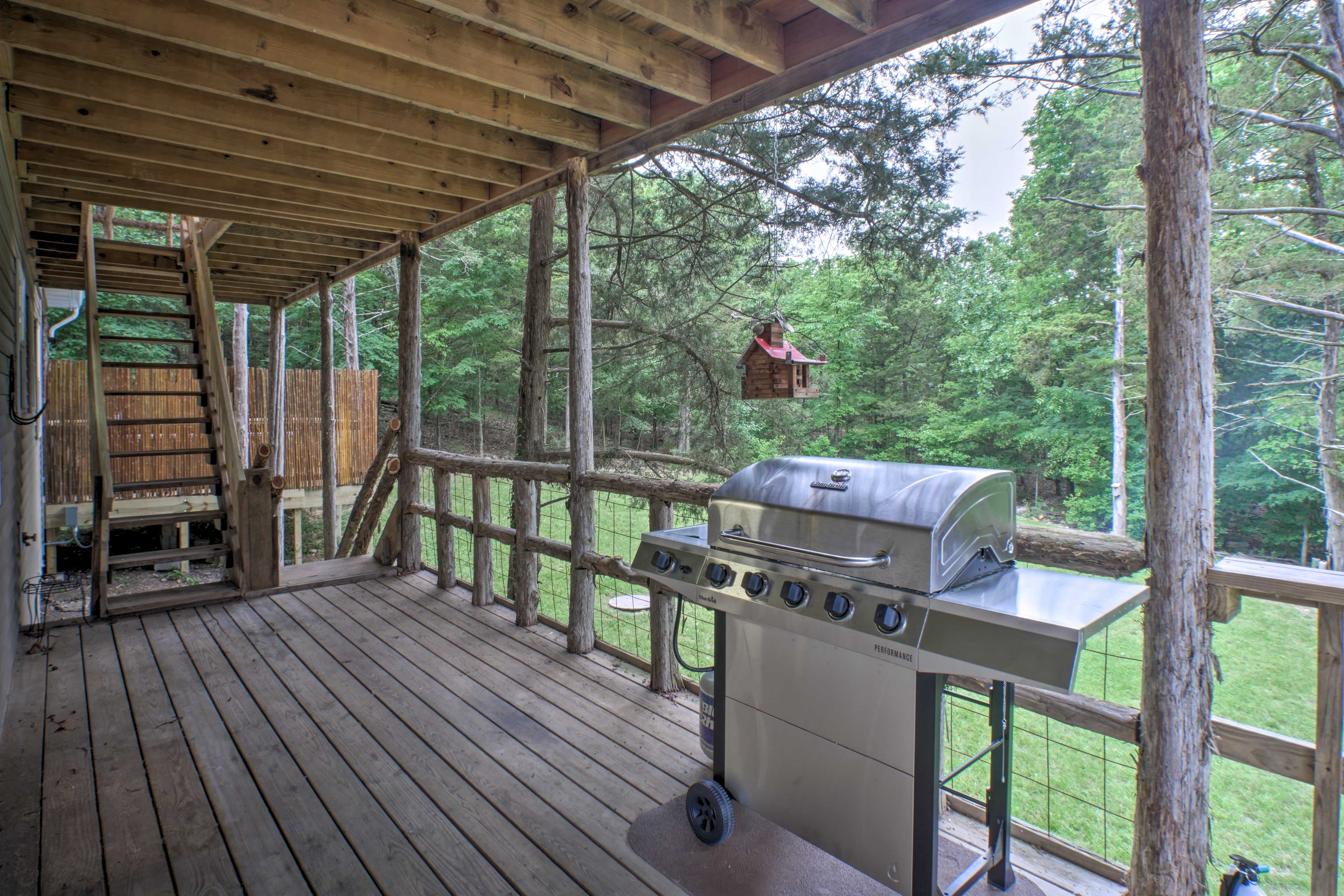 2-Story Deck | Gas Grill