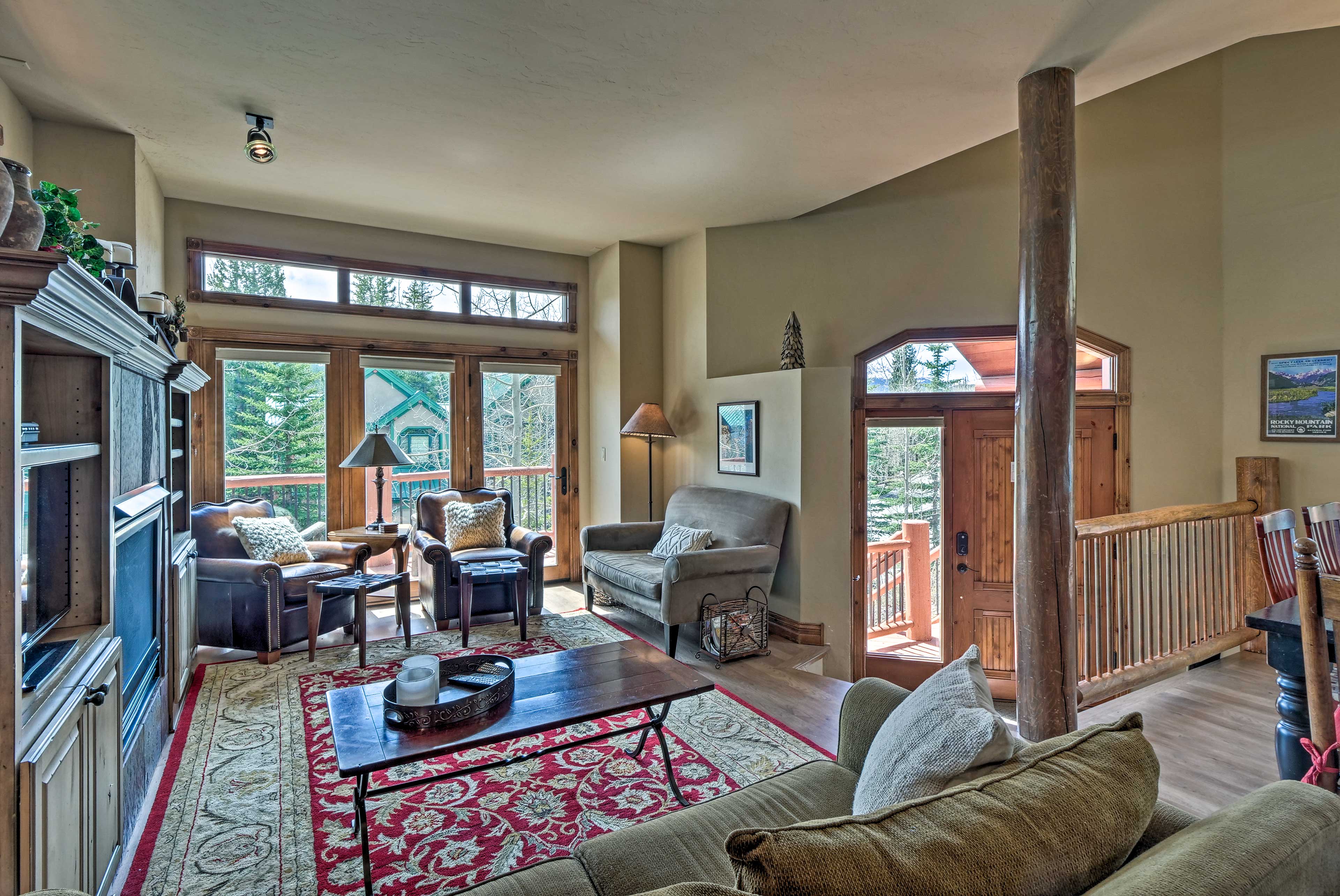 Living Area | Stairs Throughout Home