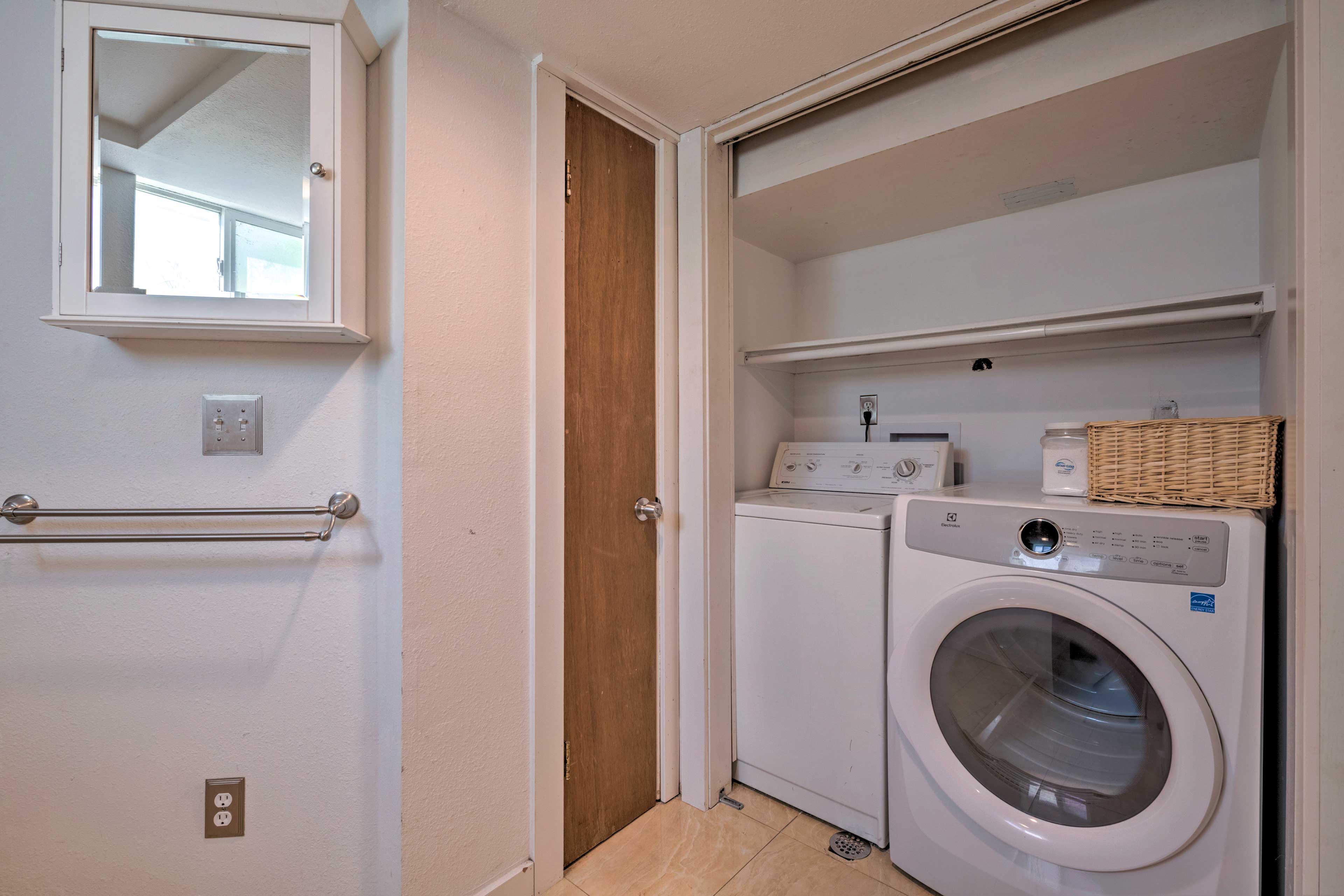 Bathroom | In-Unit Laundry Machines