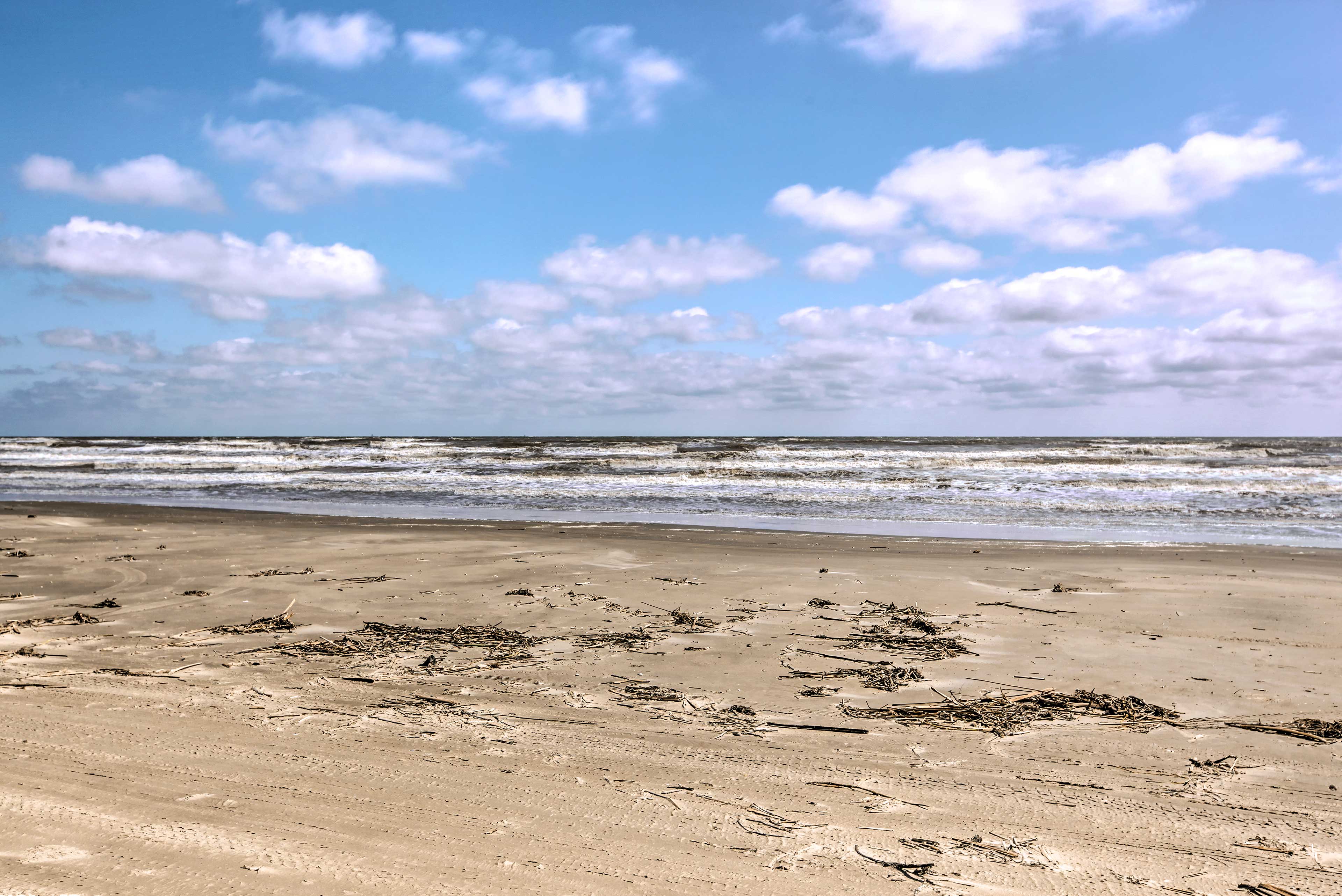 Galveston Beach | Across the Street