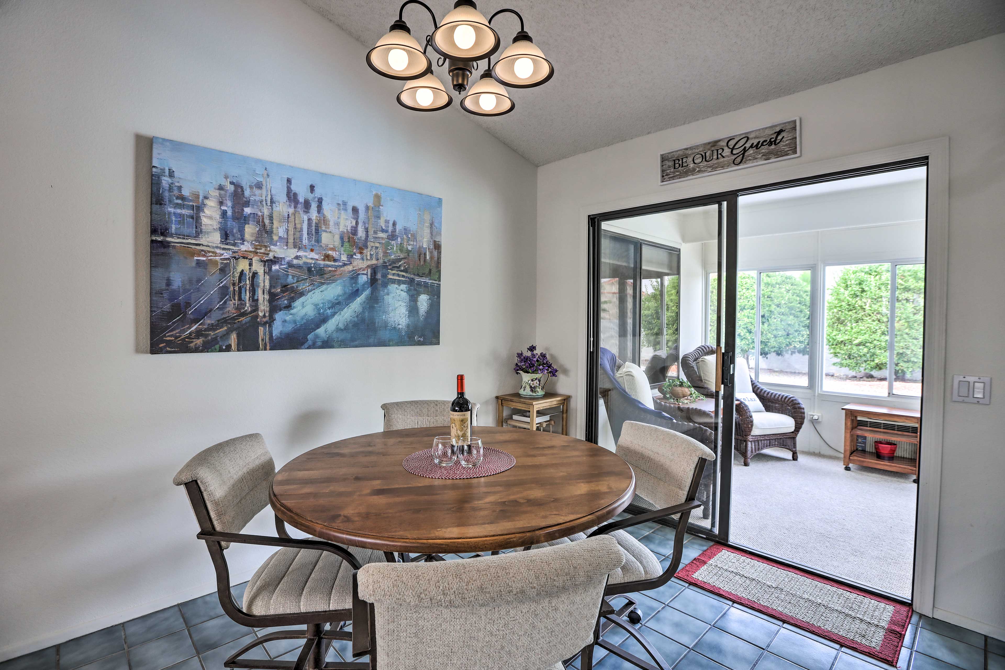 Dining Area | Sunroom Access