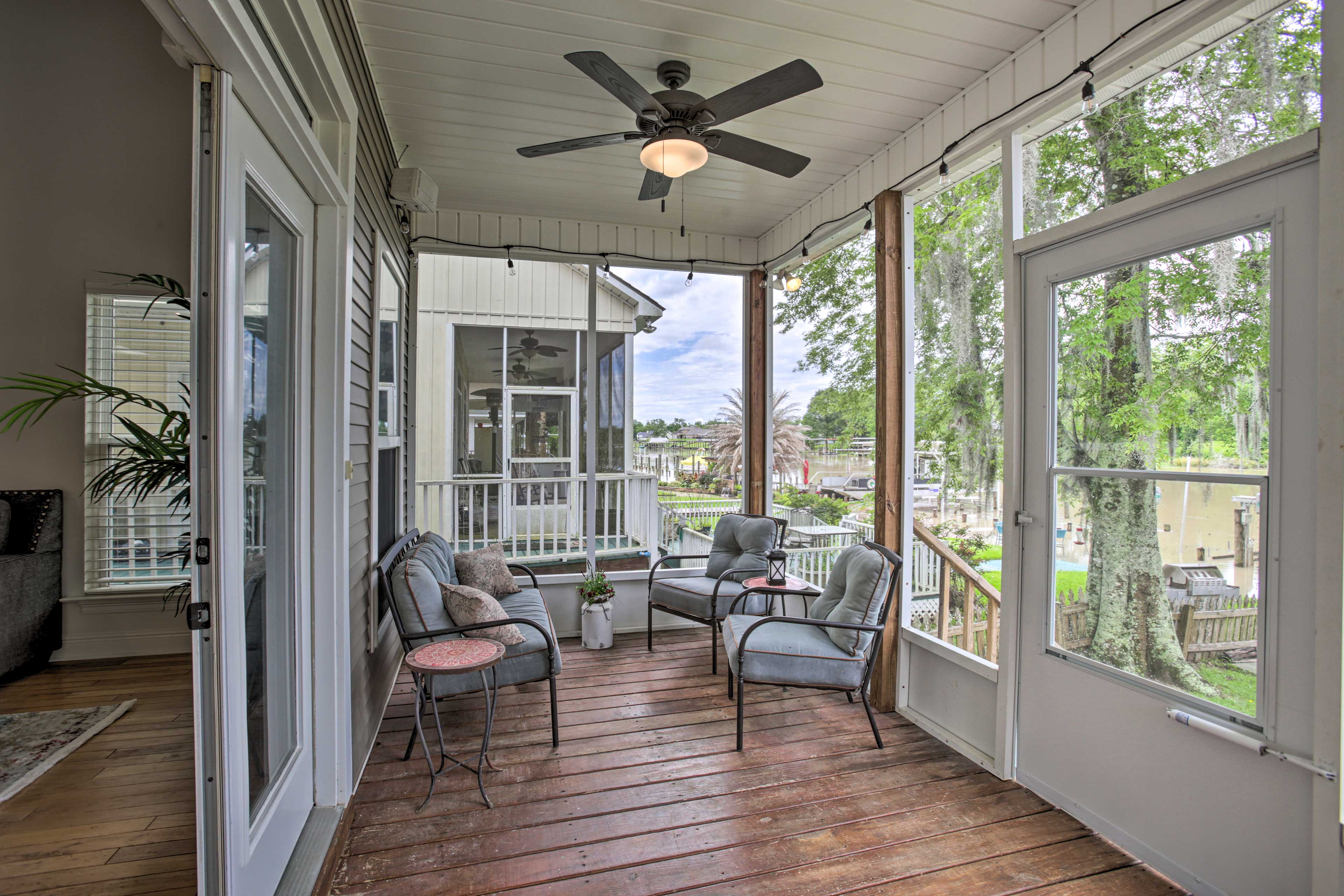 Screened Porch | Access via Living Room