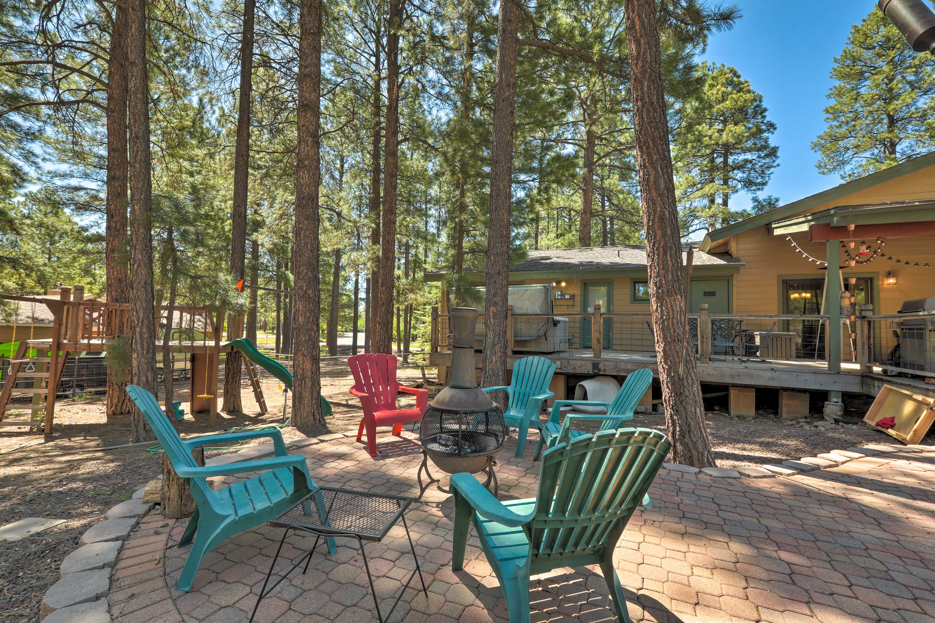 Flagstaff Vacation Rental | 5BR | 3.5BA | 3,200 Sq Ft  | 2 Steps to Enter