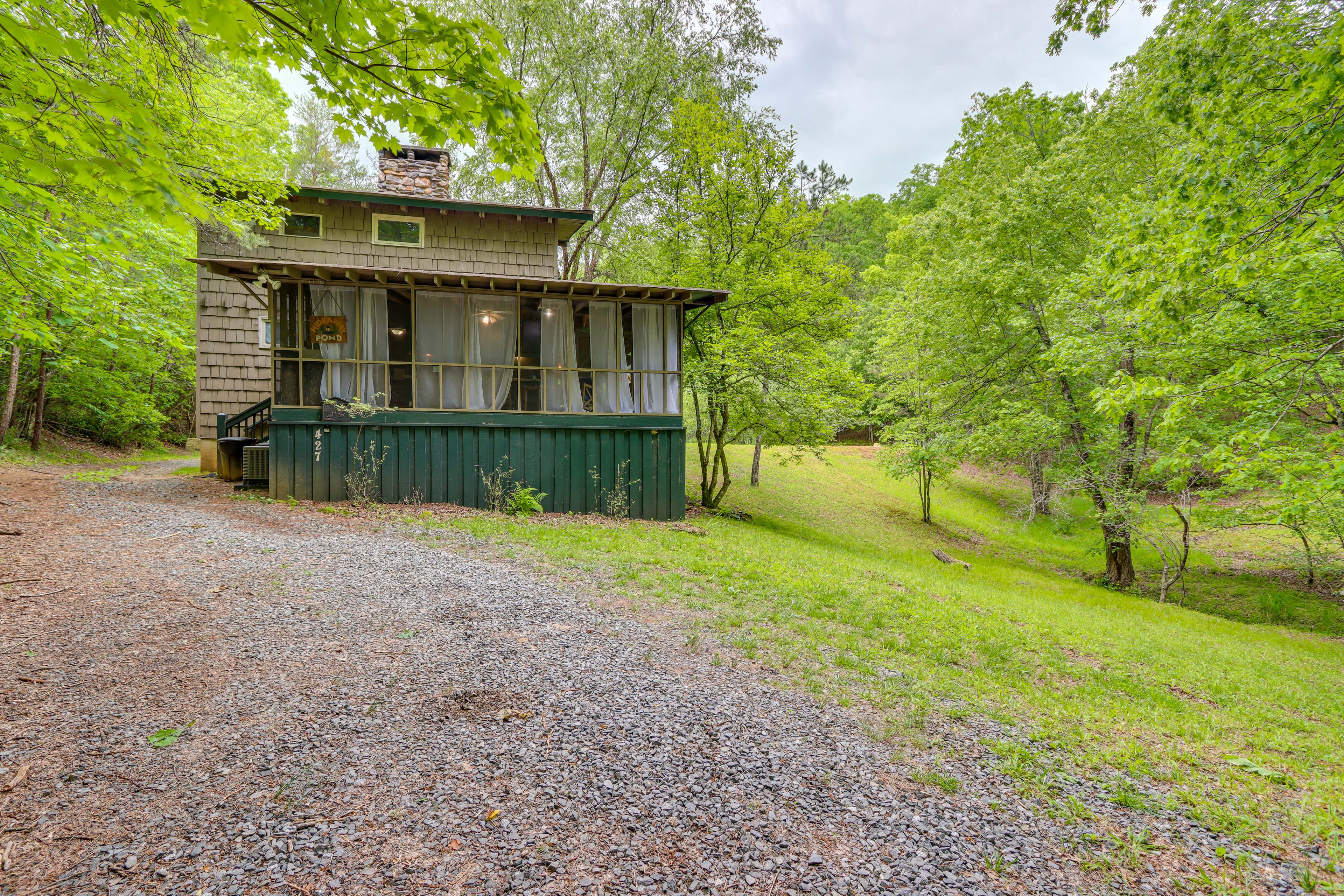 Cabin Exterior | Stairs Required