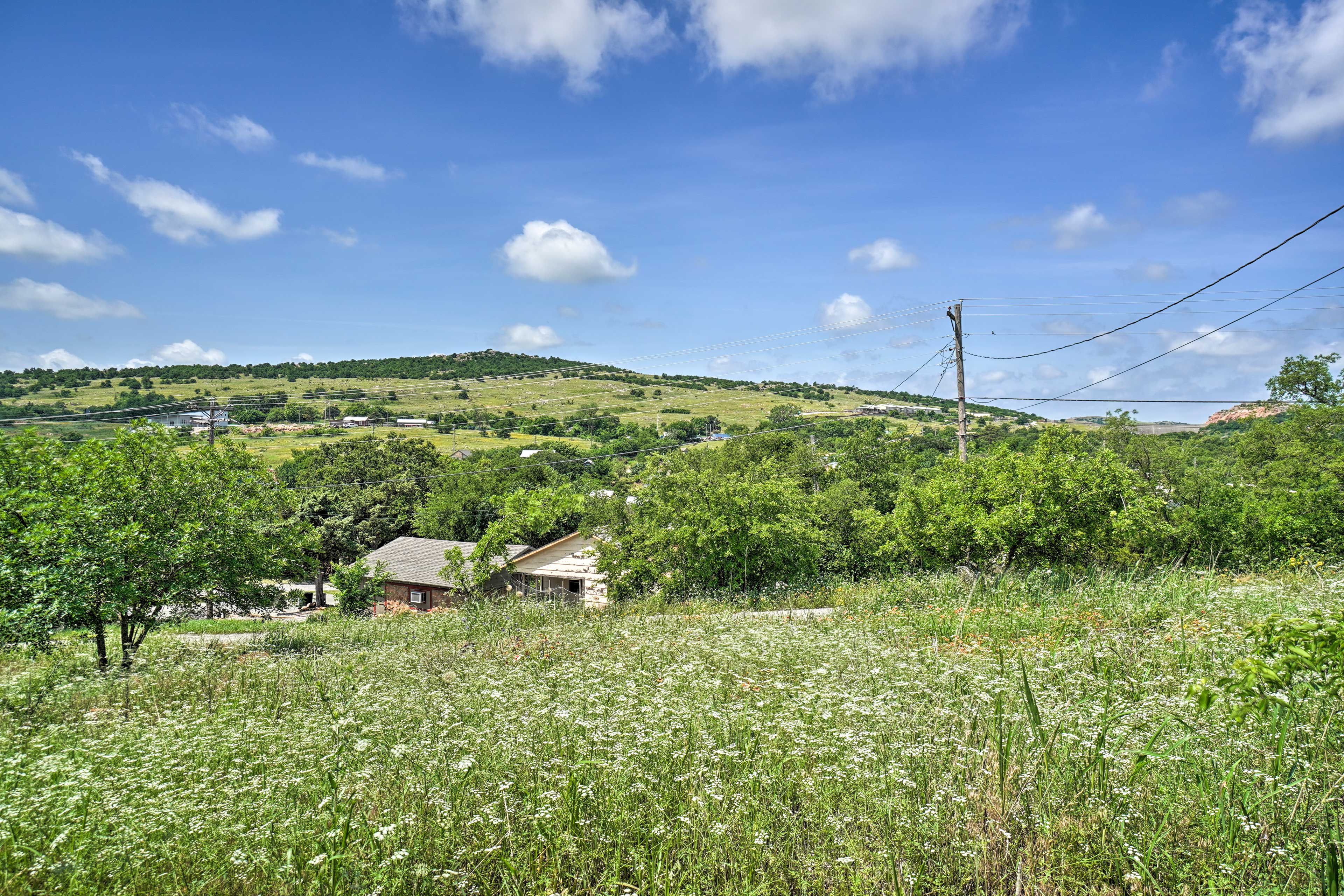 Backyard | Hilltop Location