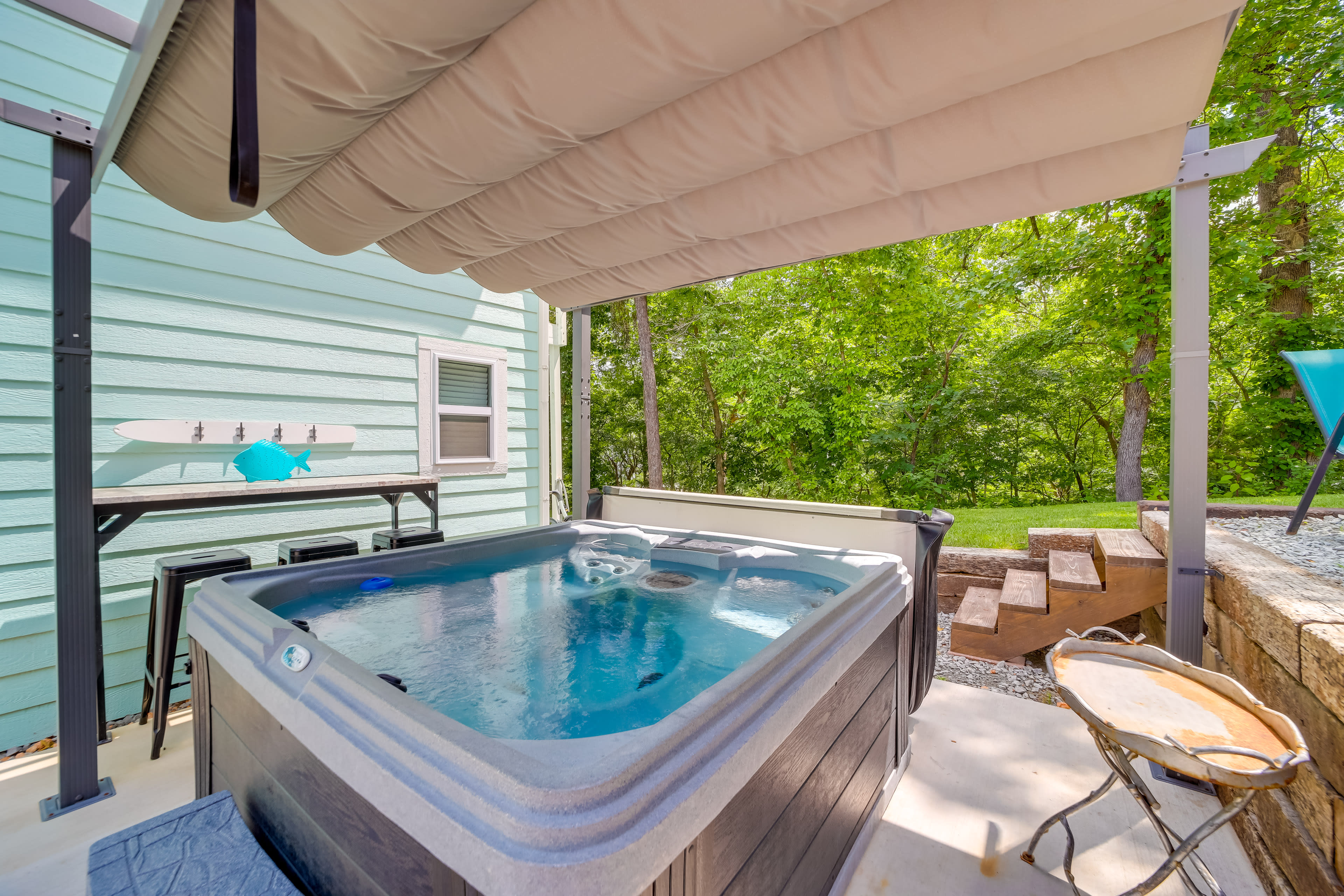 Patio | Hot Tub