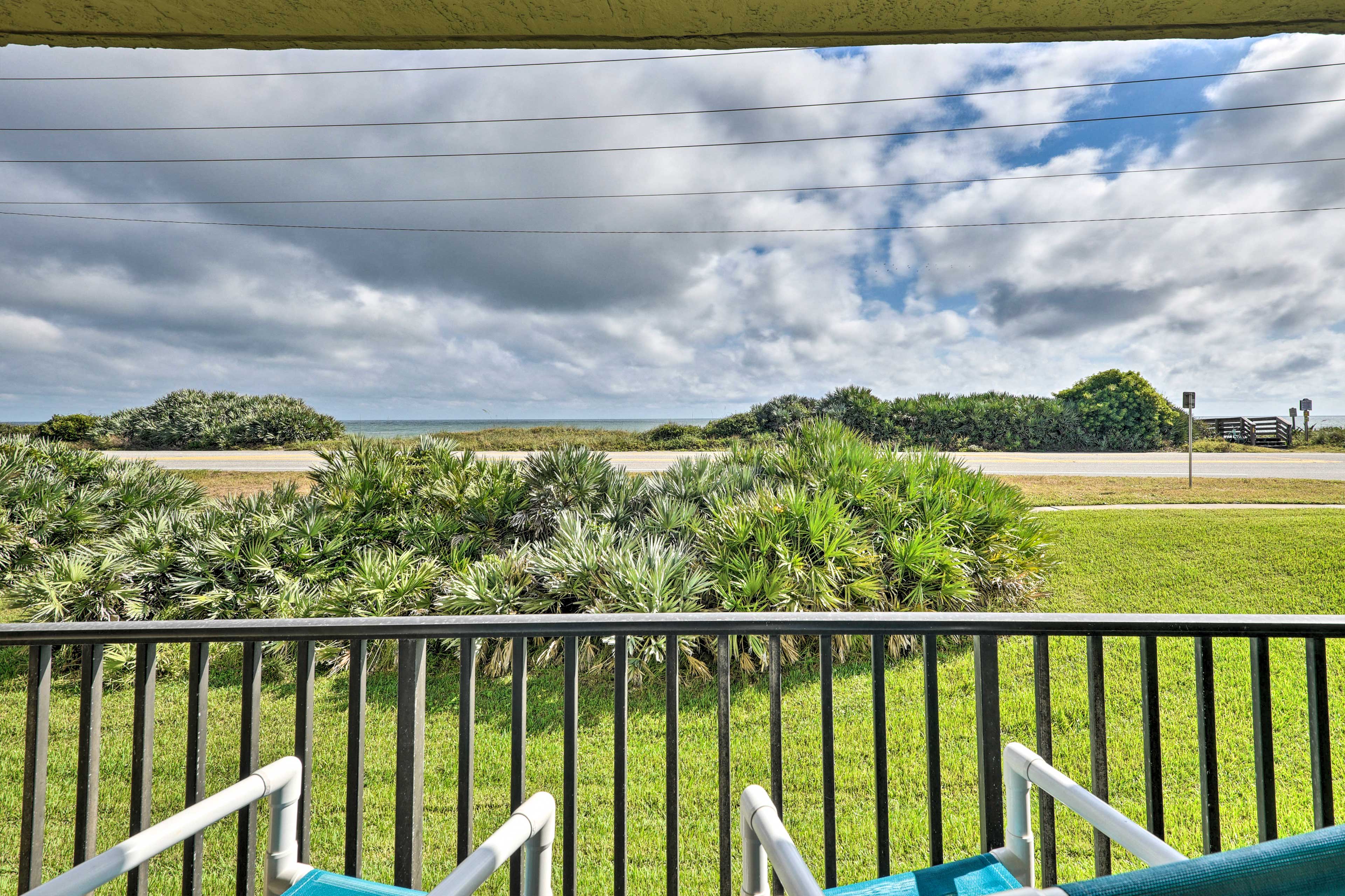 Private Balcony | Ground-Floor Unit