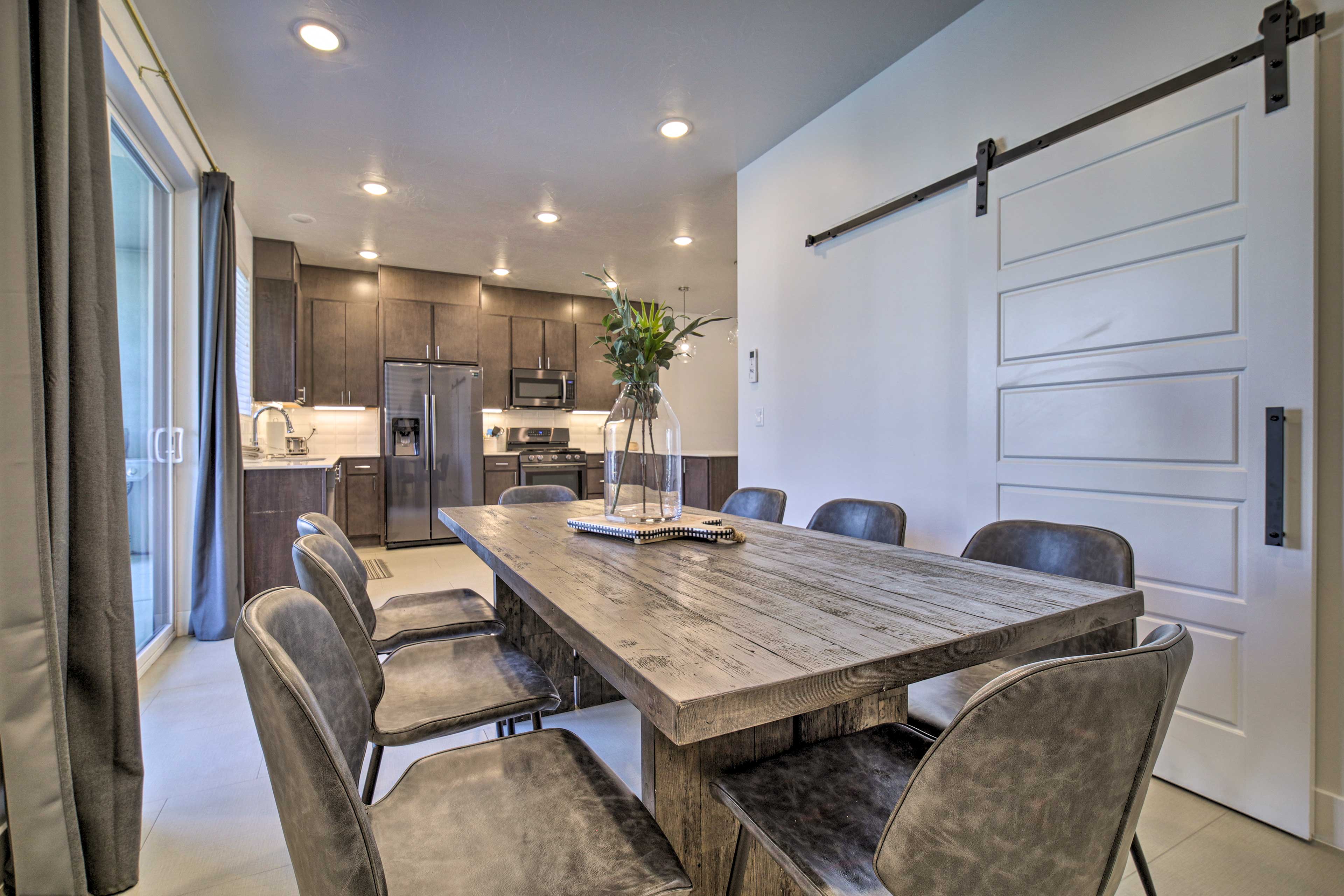 Townhome Interior | Dining Area | Step-Free Entry