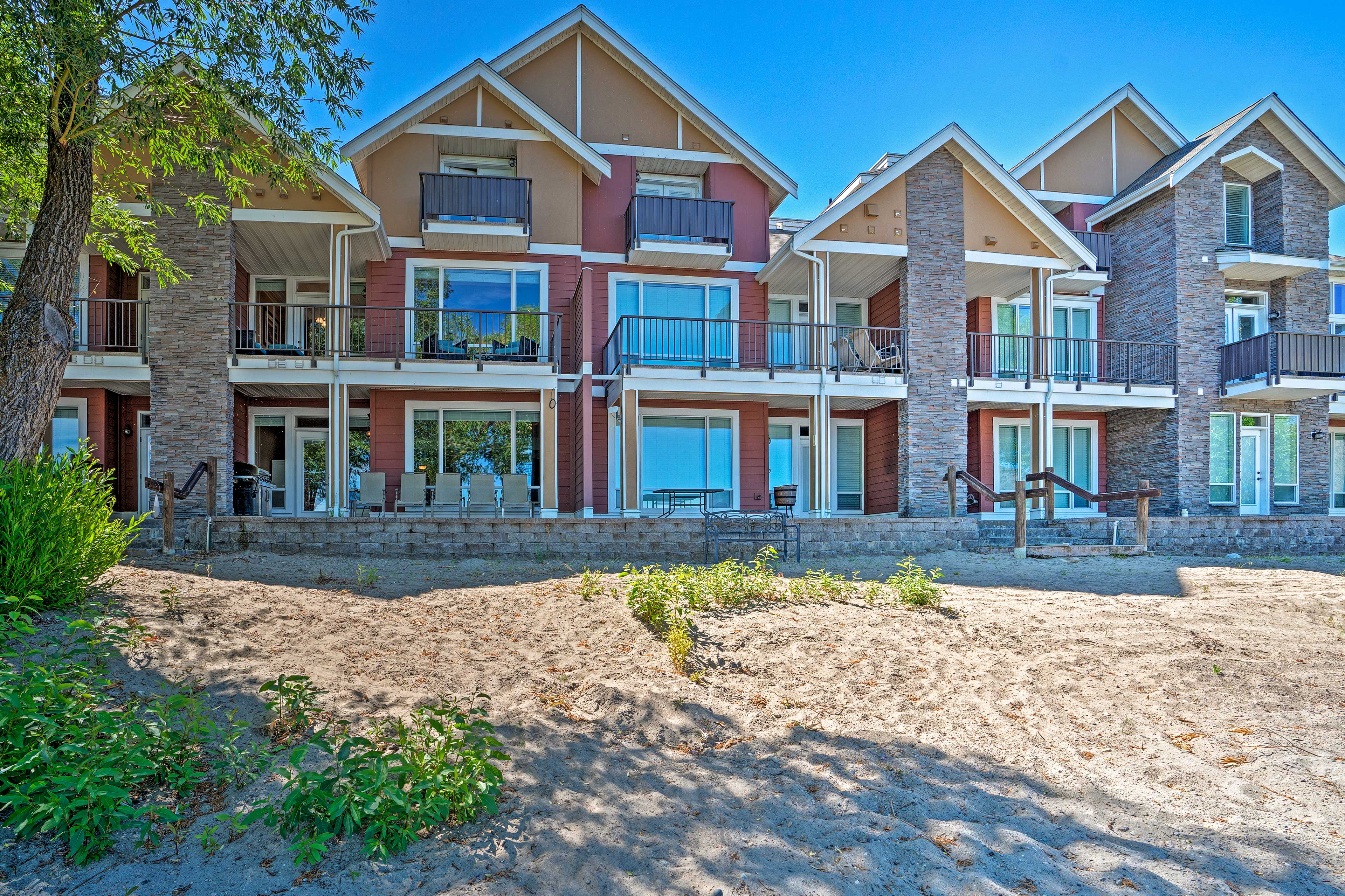 Townhome Exterior | Direct Beach Access