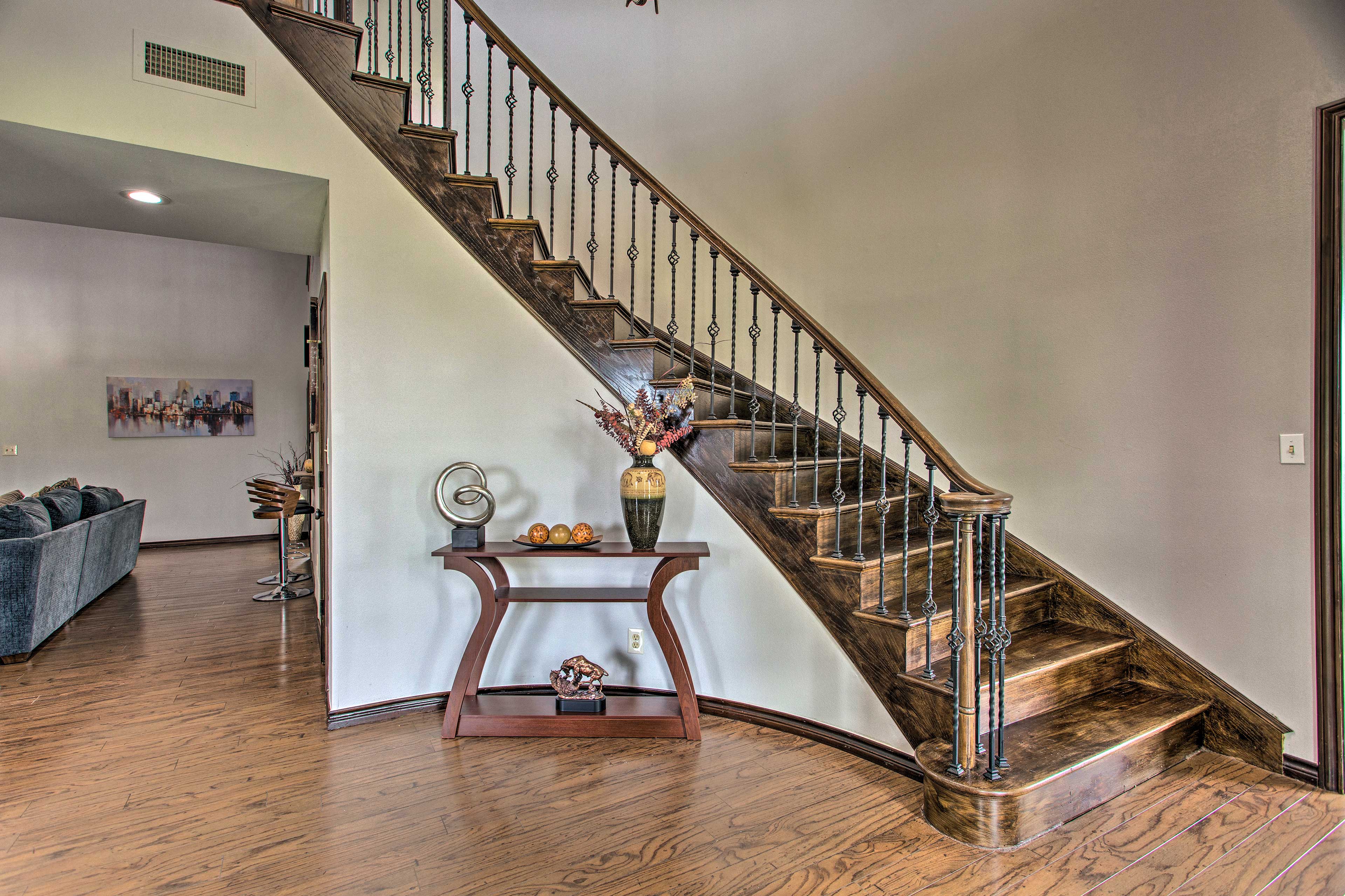 Stairs Required to Access Remaining Bedrooms