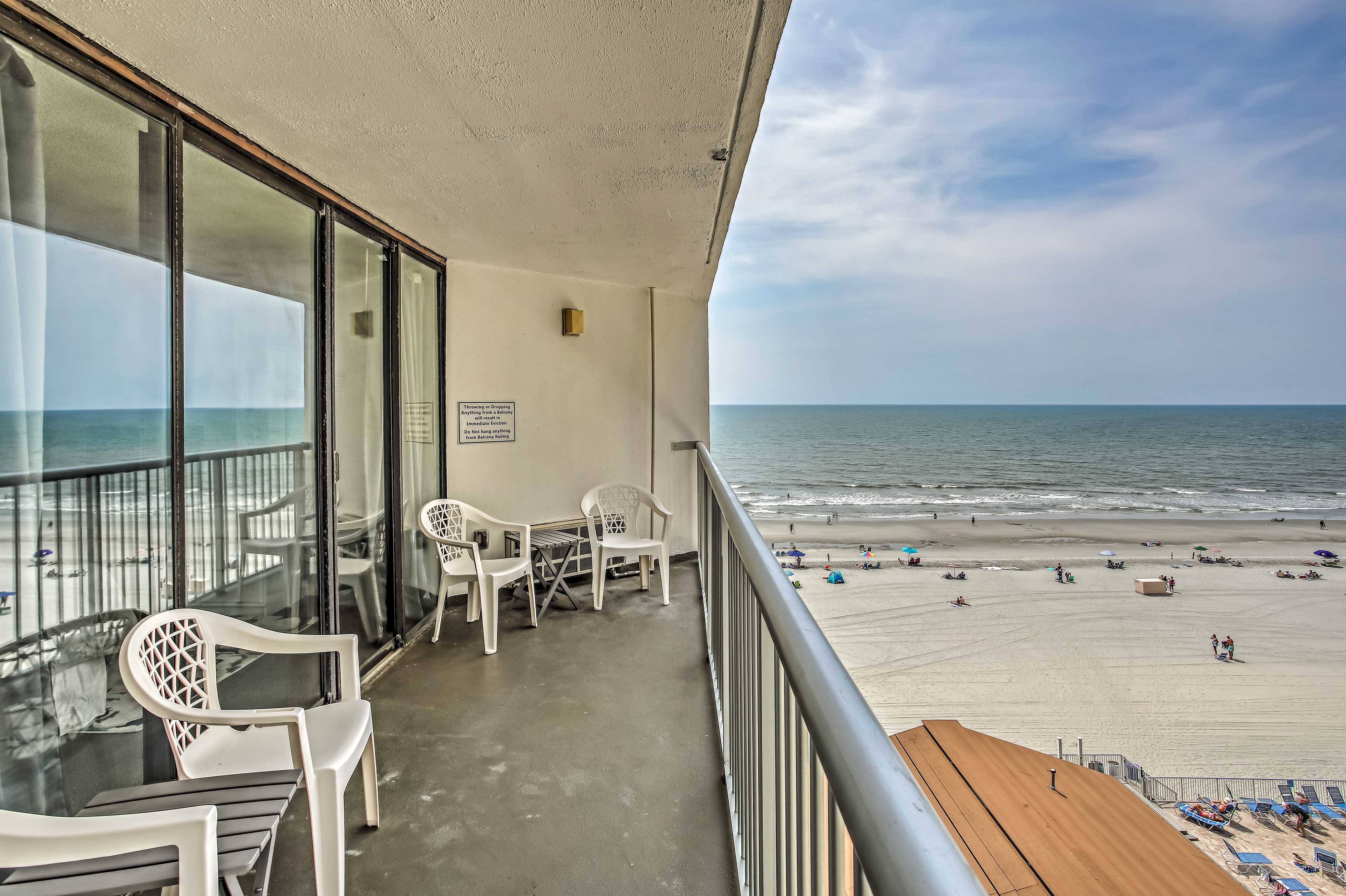 Myrtle Beach Vacation Rental | 2BR | 2BA | 918 Sq Ft | 7th-Floor Unit
