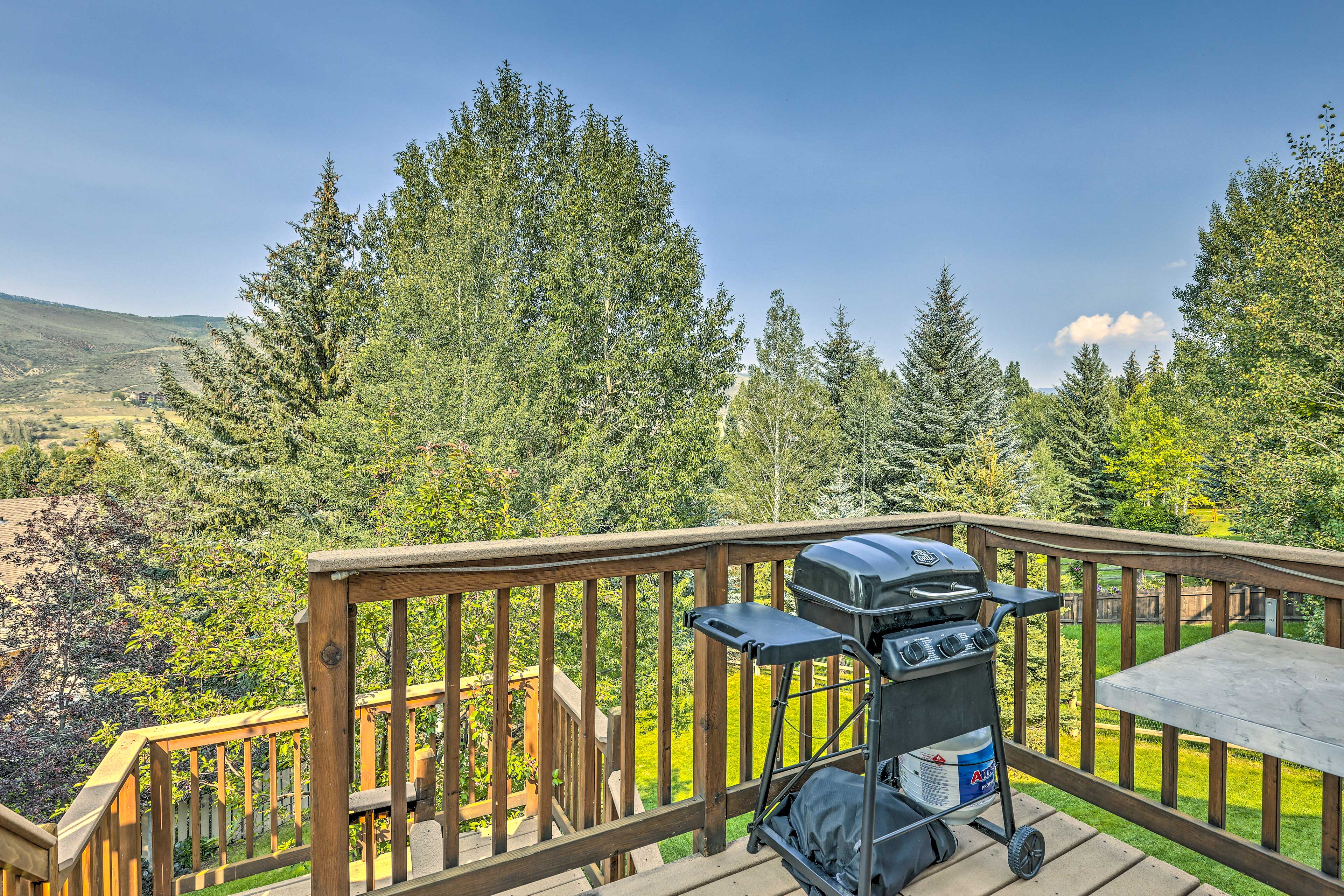 Private Deck | Gas Grill