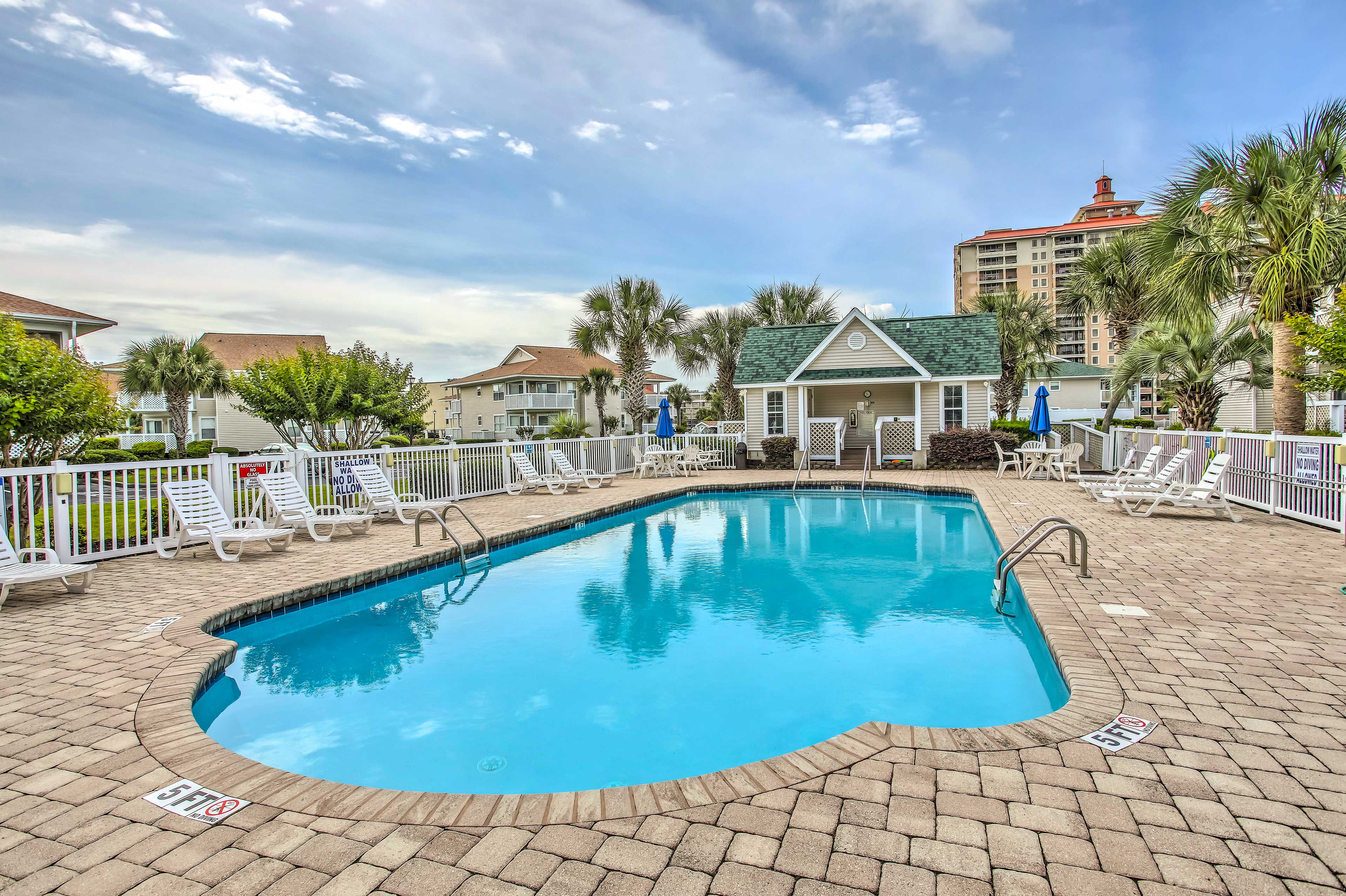 Located in the Shore Haven II, North Myrtle Beach | Community Pool