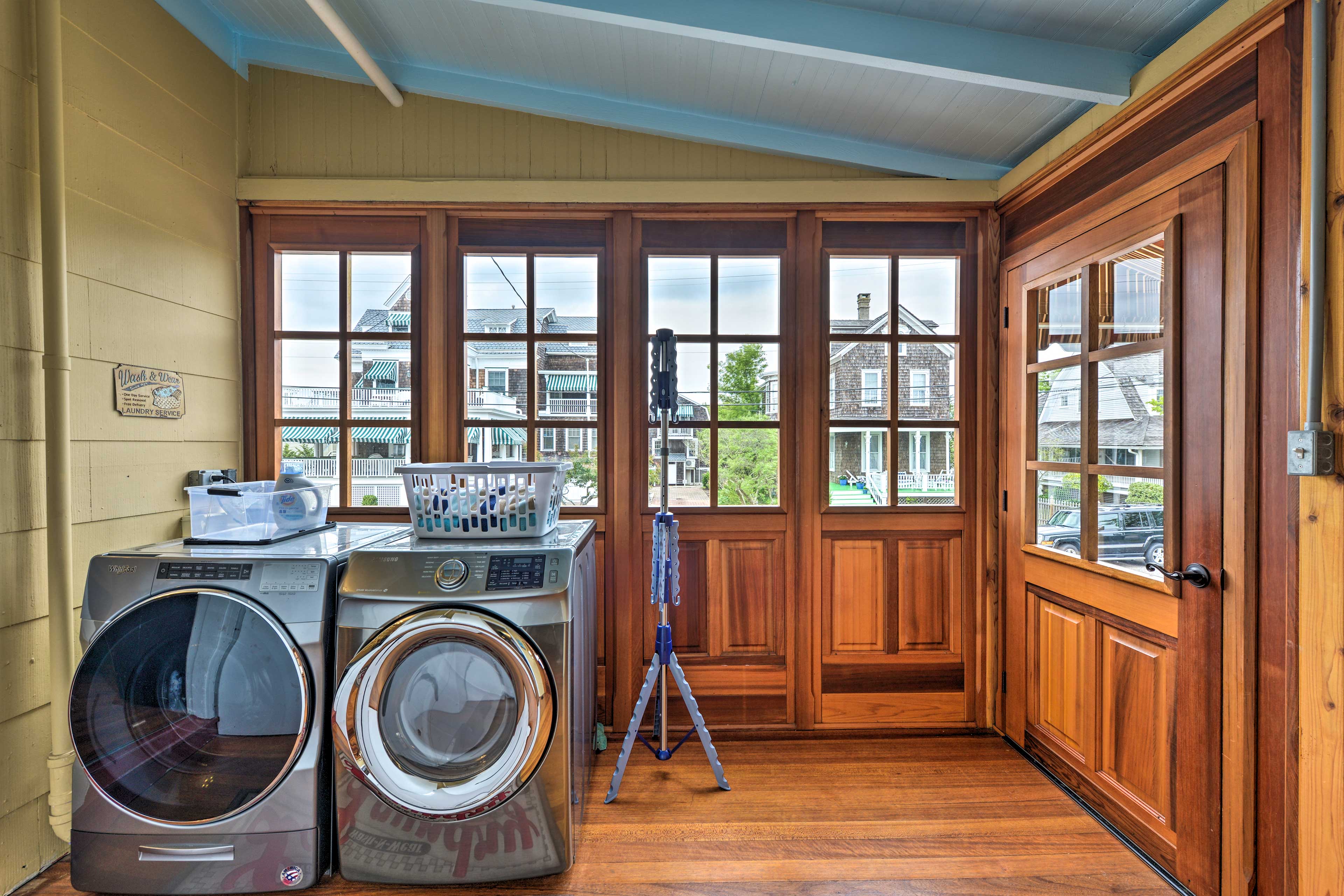 Laundry Room | Hangers | Iron & Board