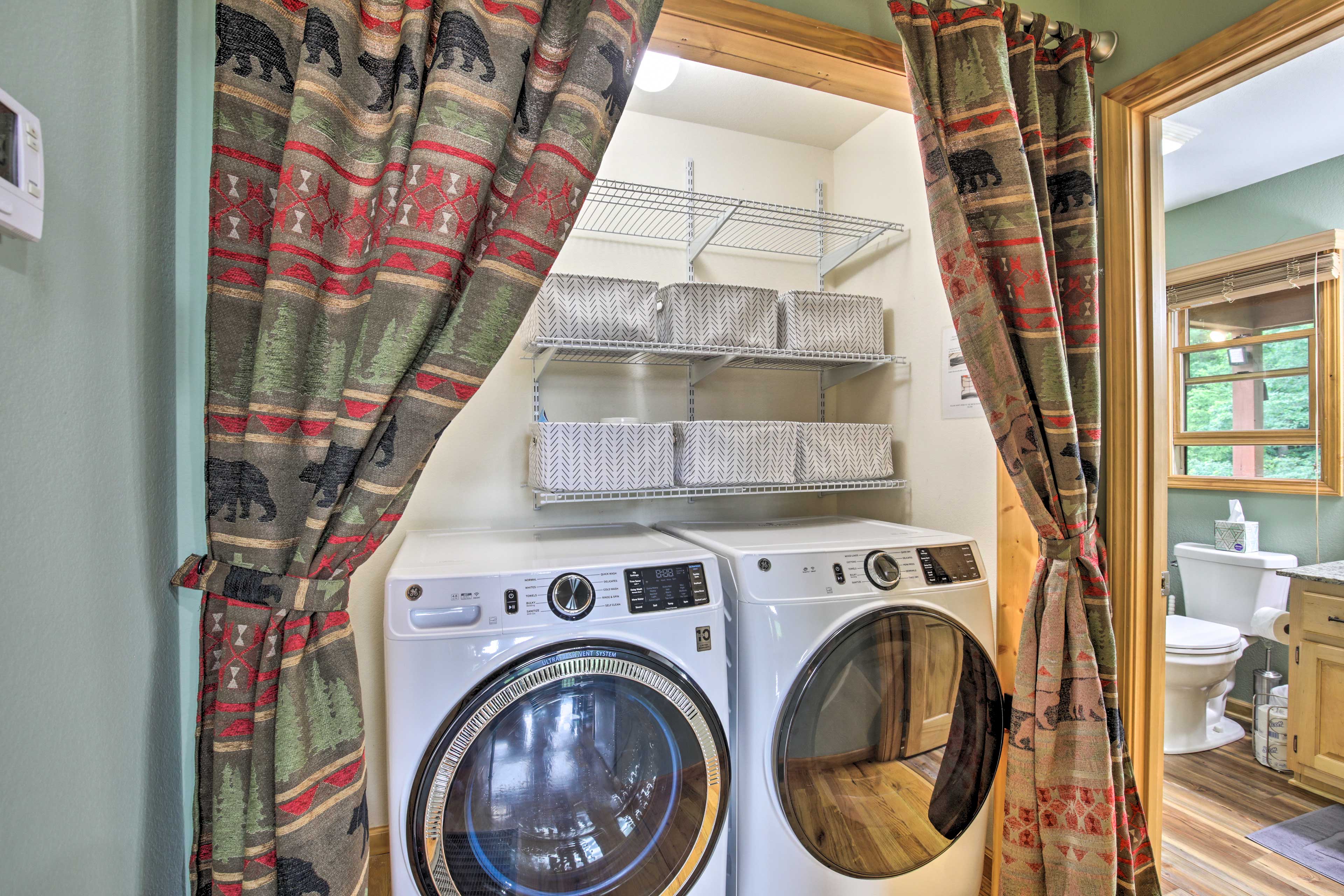 Cabin Interior | Laundry Machines