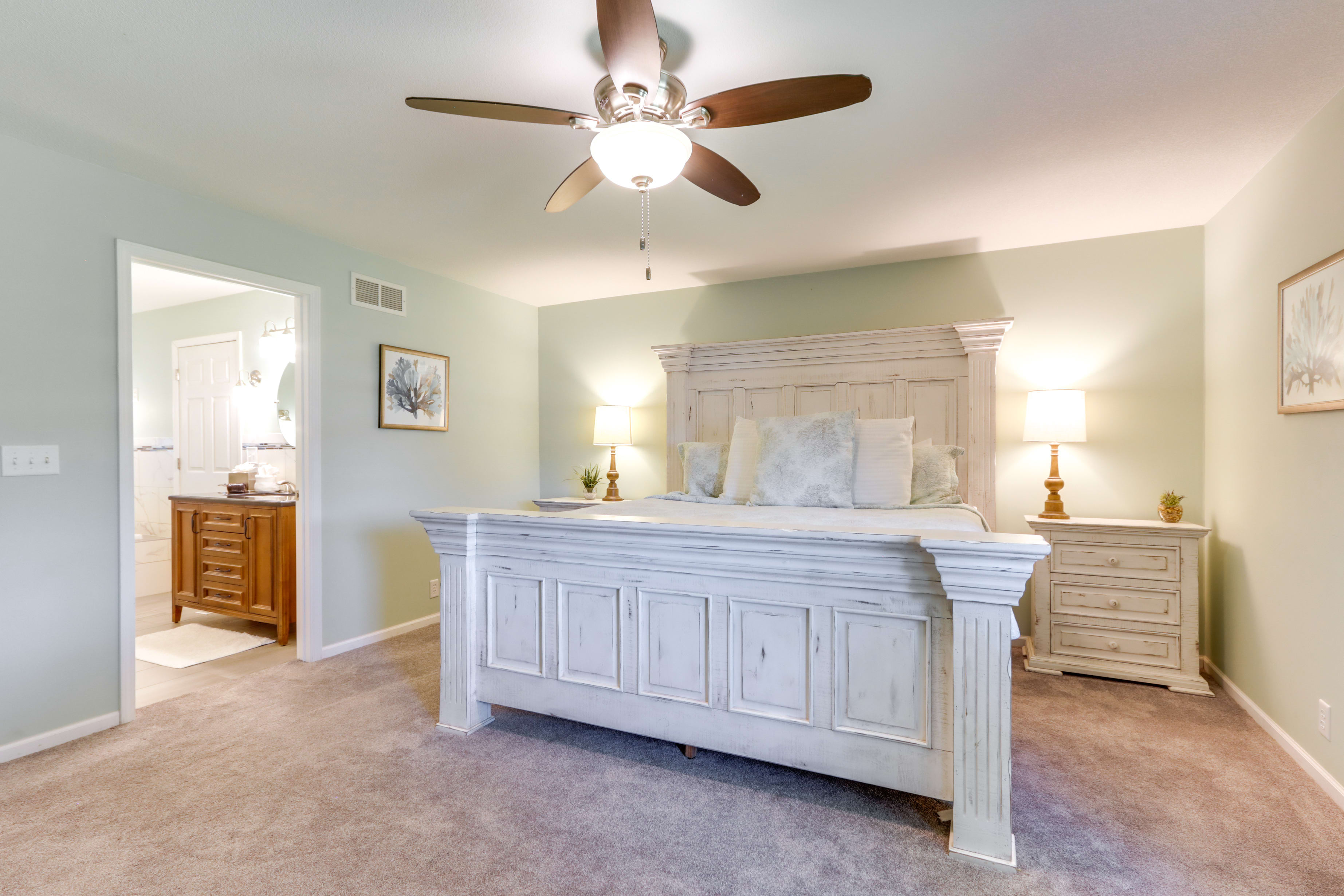 Bedroom 1 | King Bed | Twin Daybed | Twin Trundle Bed