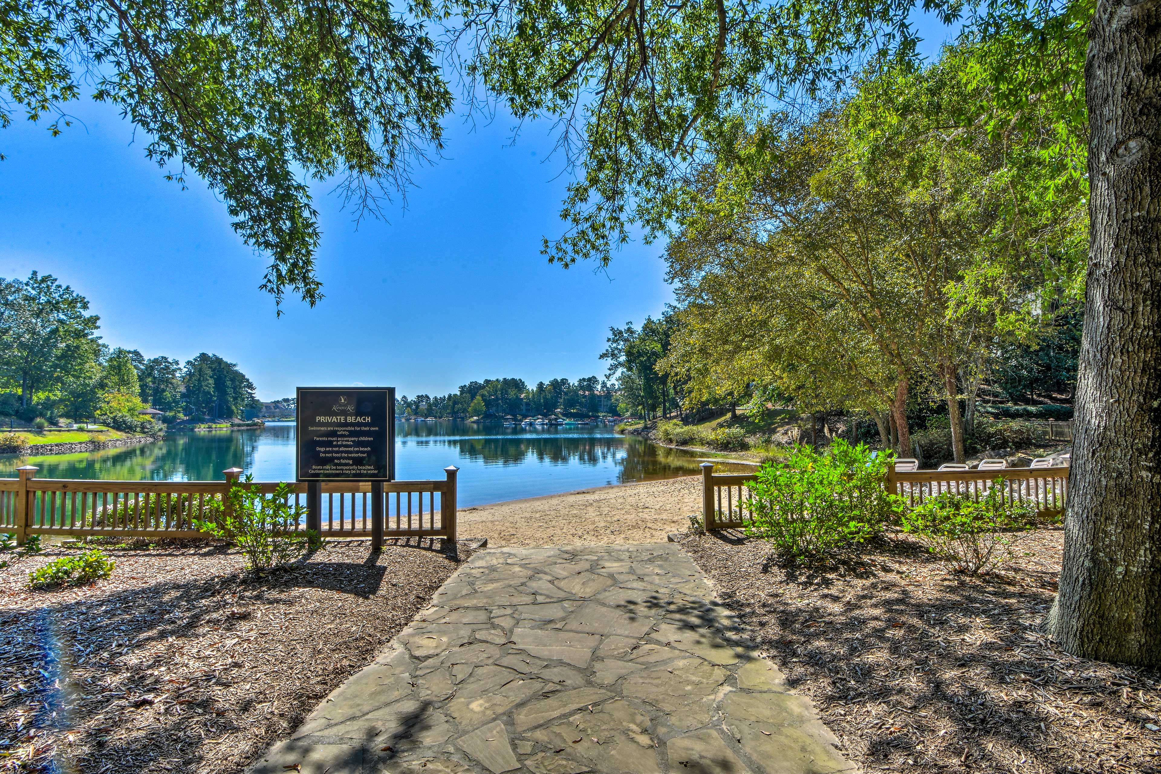 Tall Ship Condos at Keowee Key | Community Private Beach