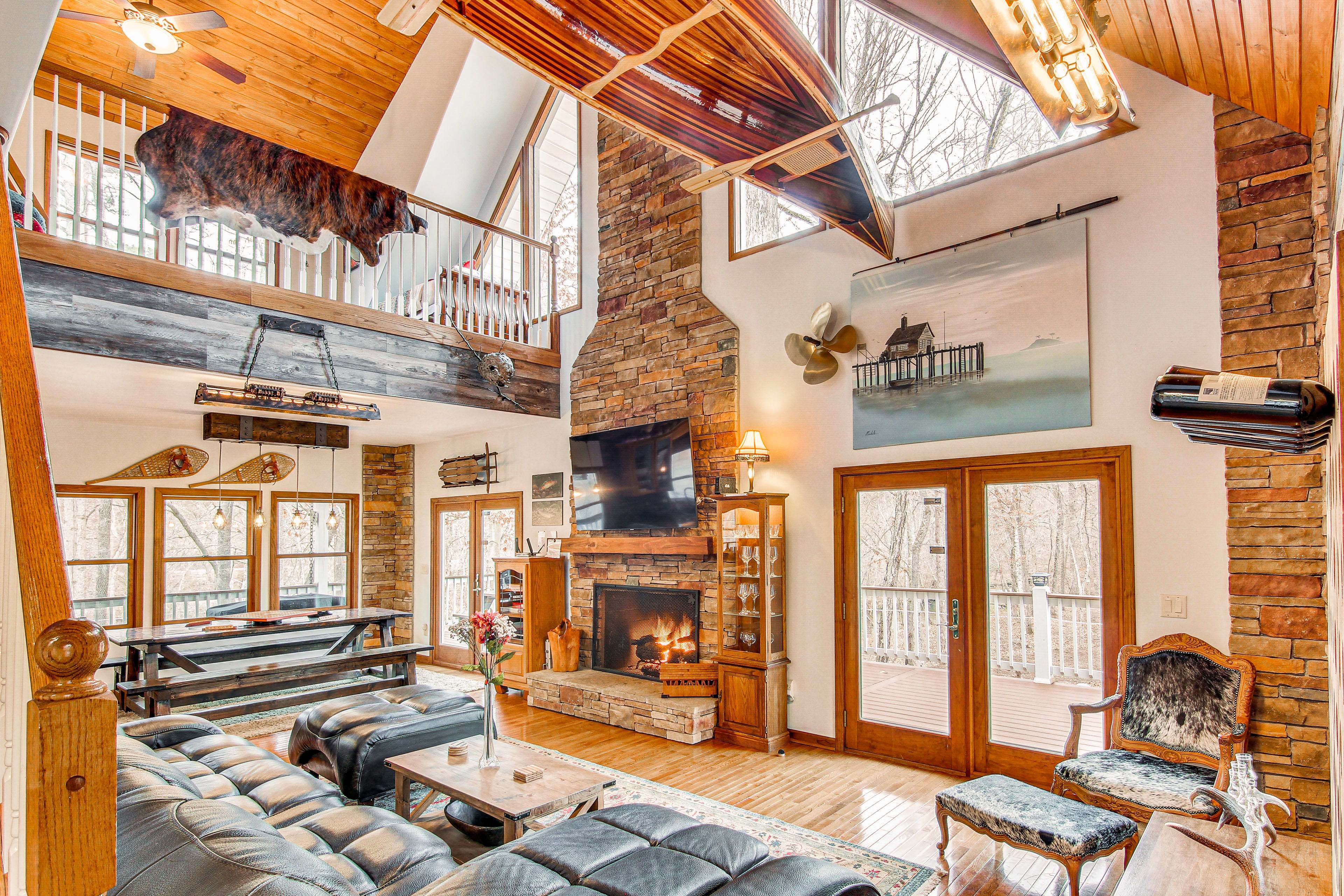Lake Lure Vacation Rental | 4BR | 2.5BA | 3,500 Sq Ft | Stairs Required