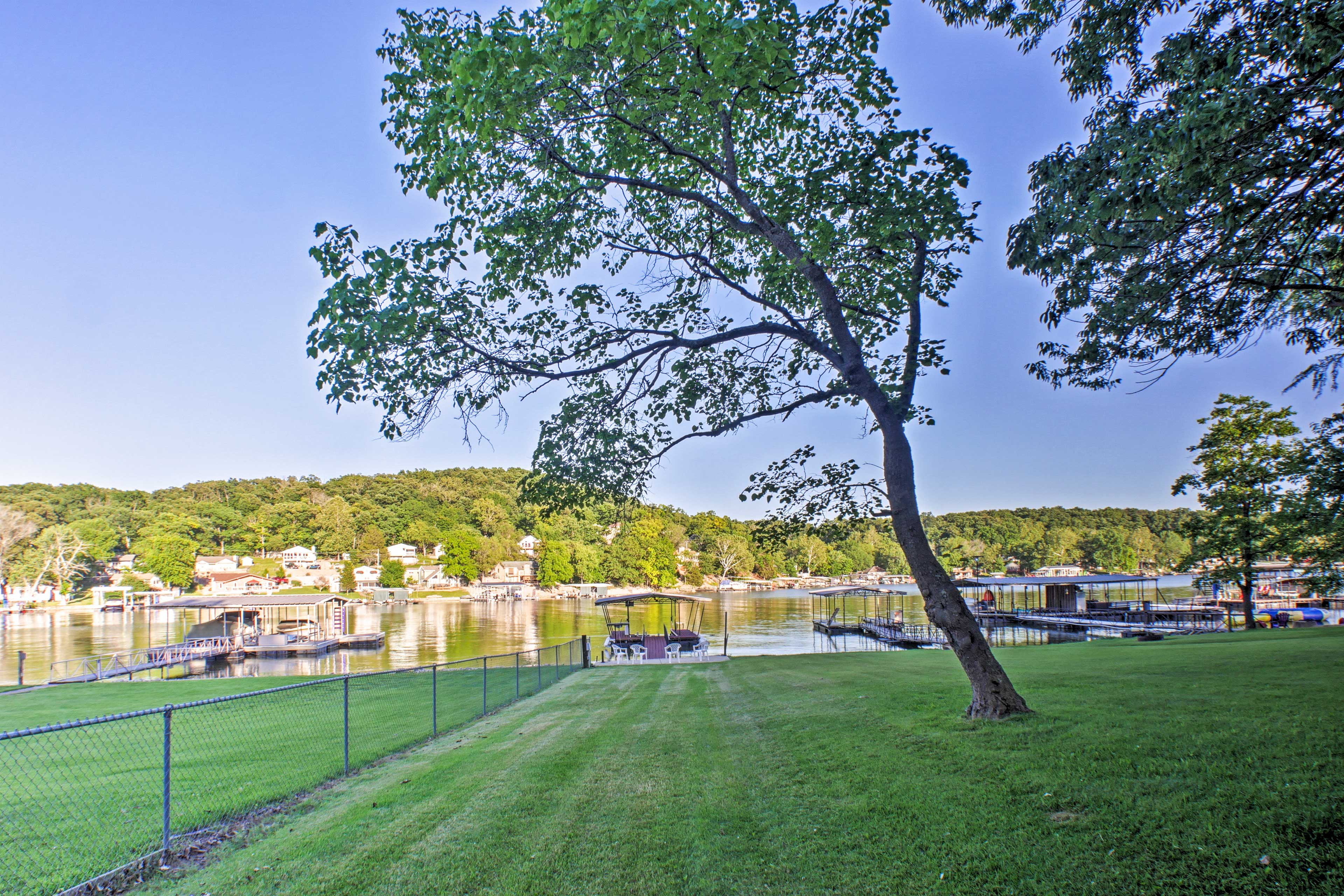 Walk to Lake of the Ozarks Boat Dock