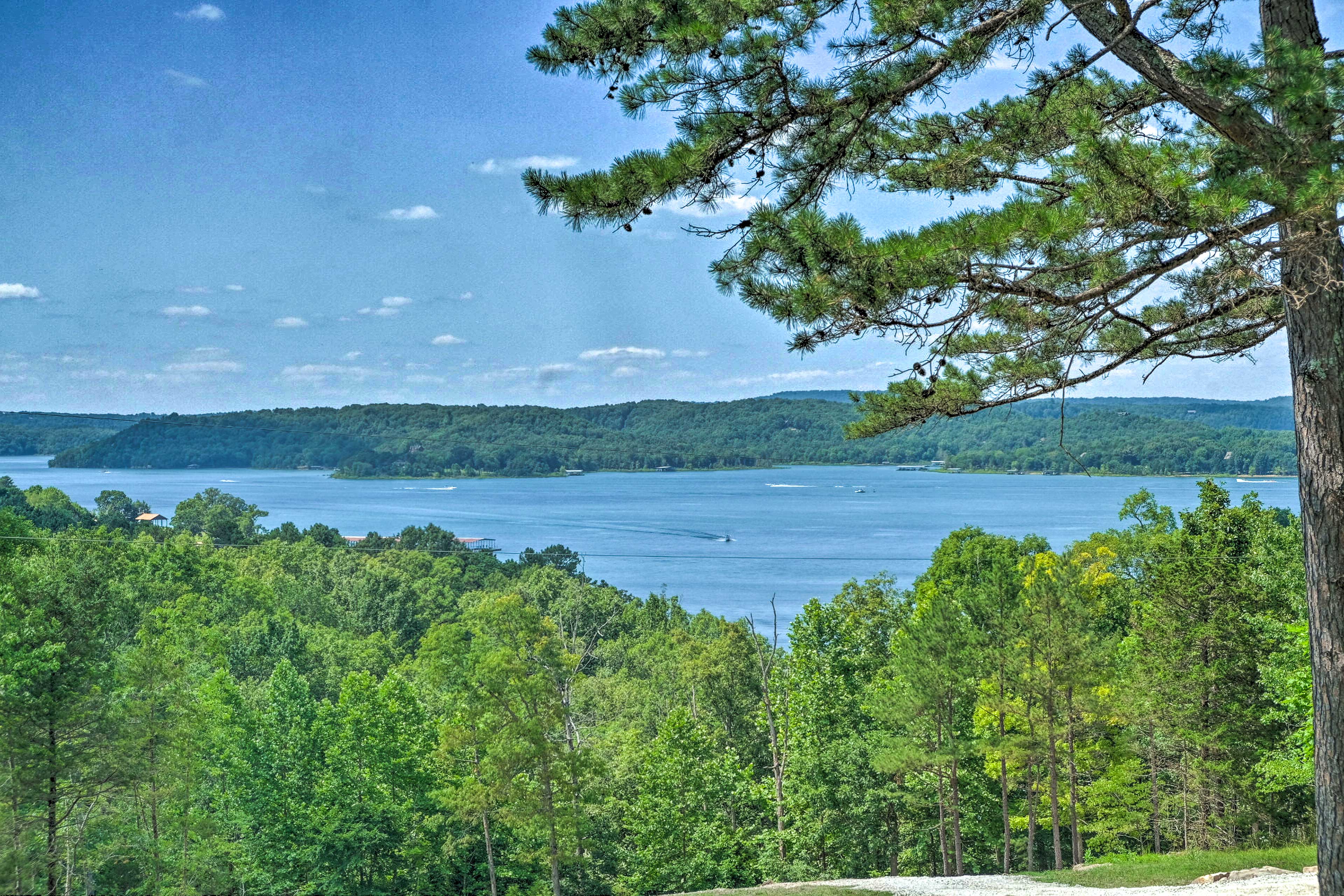 Furnished Deck | Lake Views