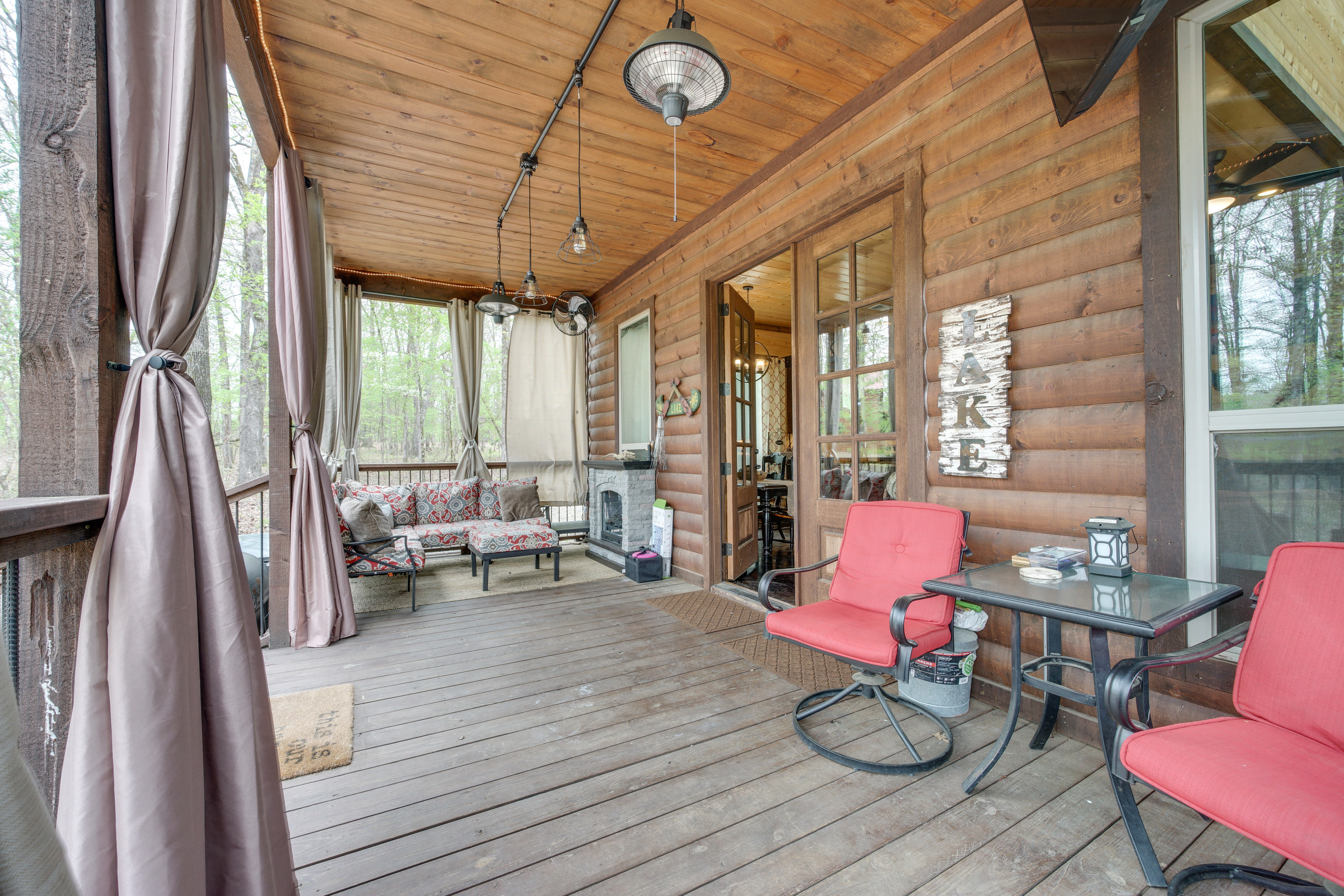 Main Level Deck | Seating Area | Private Hot Tub