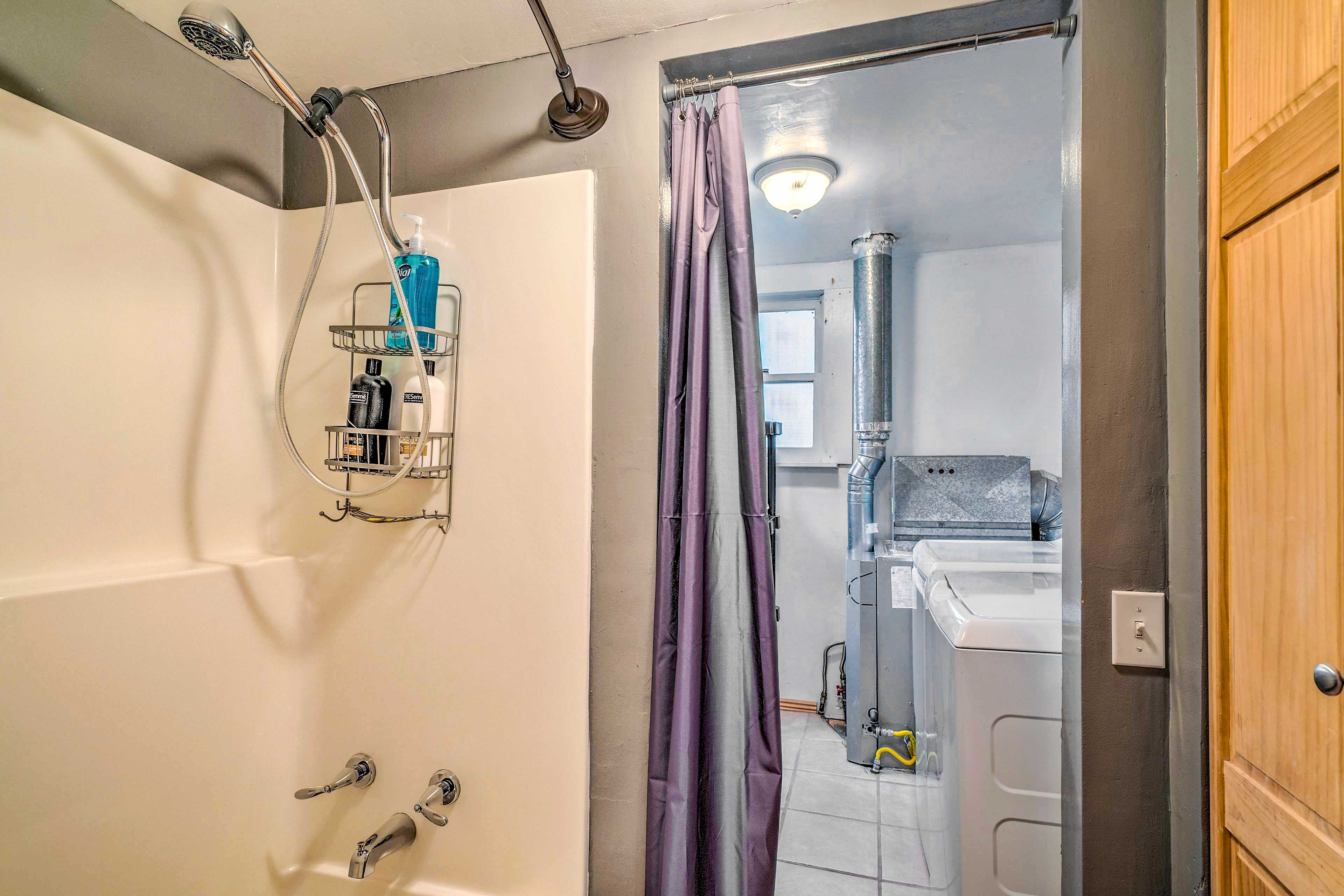 Bathroom | Washer & Dryer | Towels Provided | 1st Floor