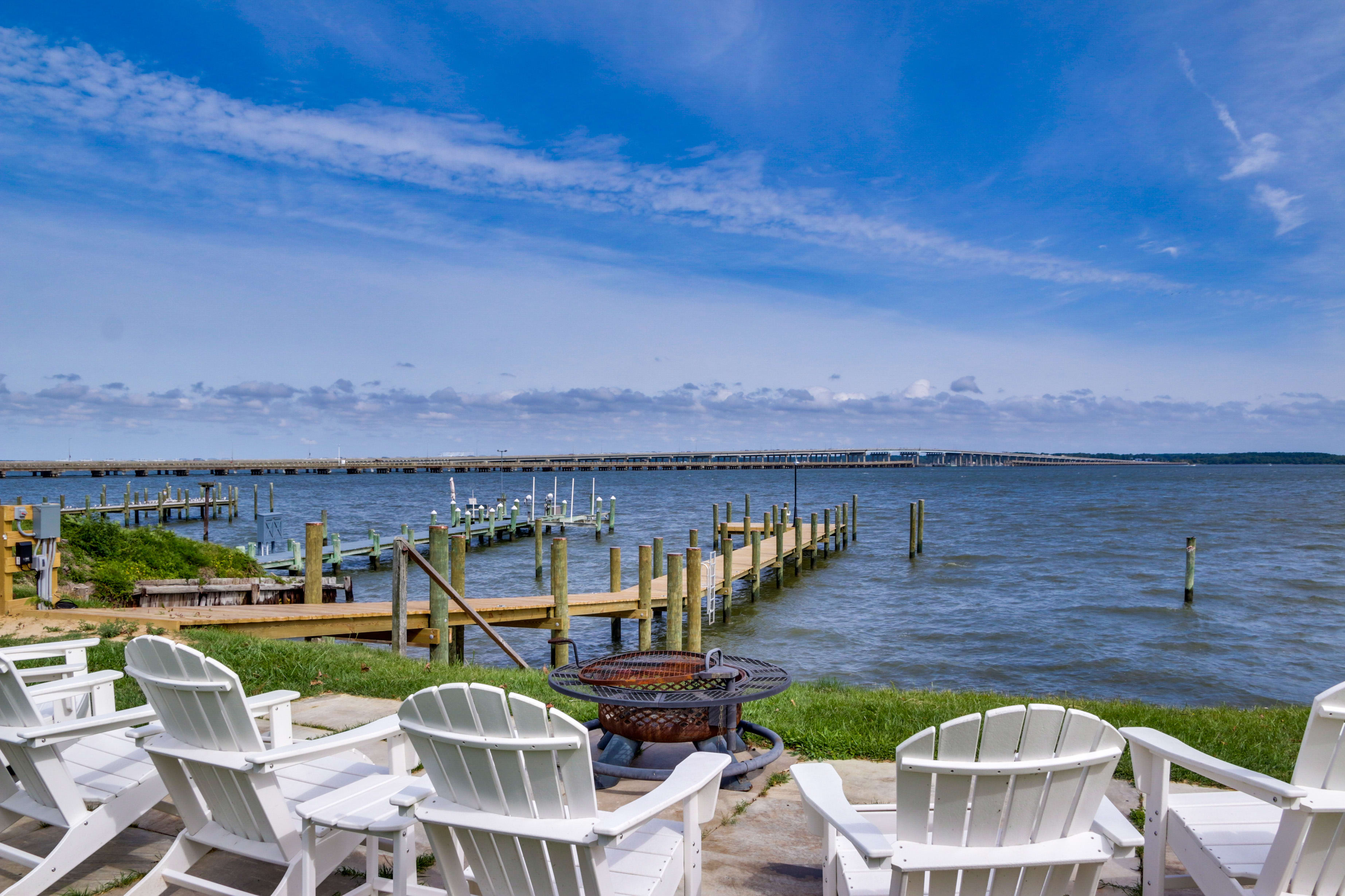 Exterior | Fire Pit | River Views & Access | Boat Dock