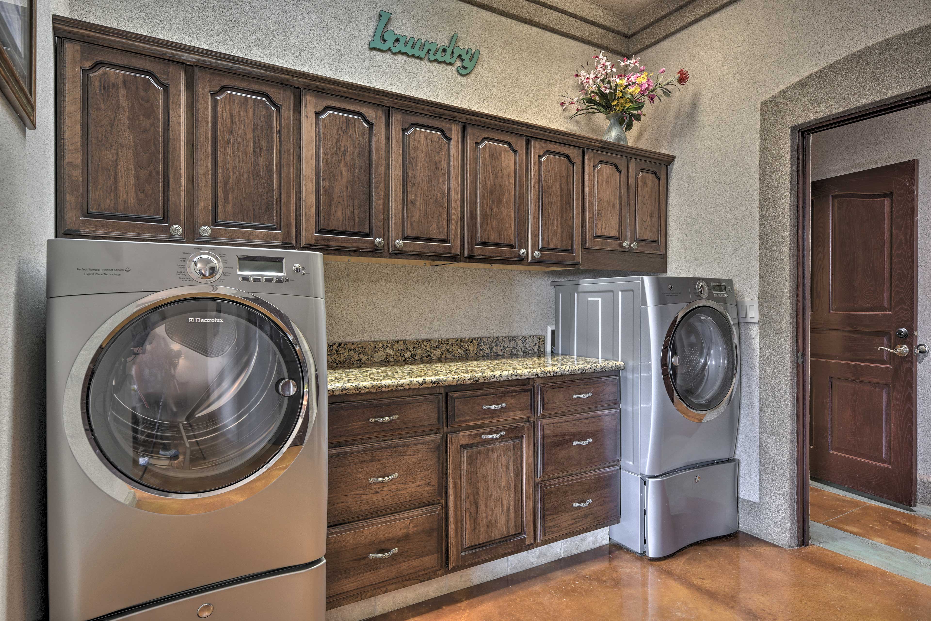 Laundry Room | Detergent Provided