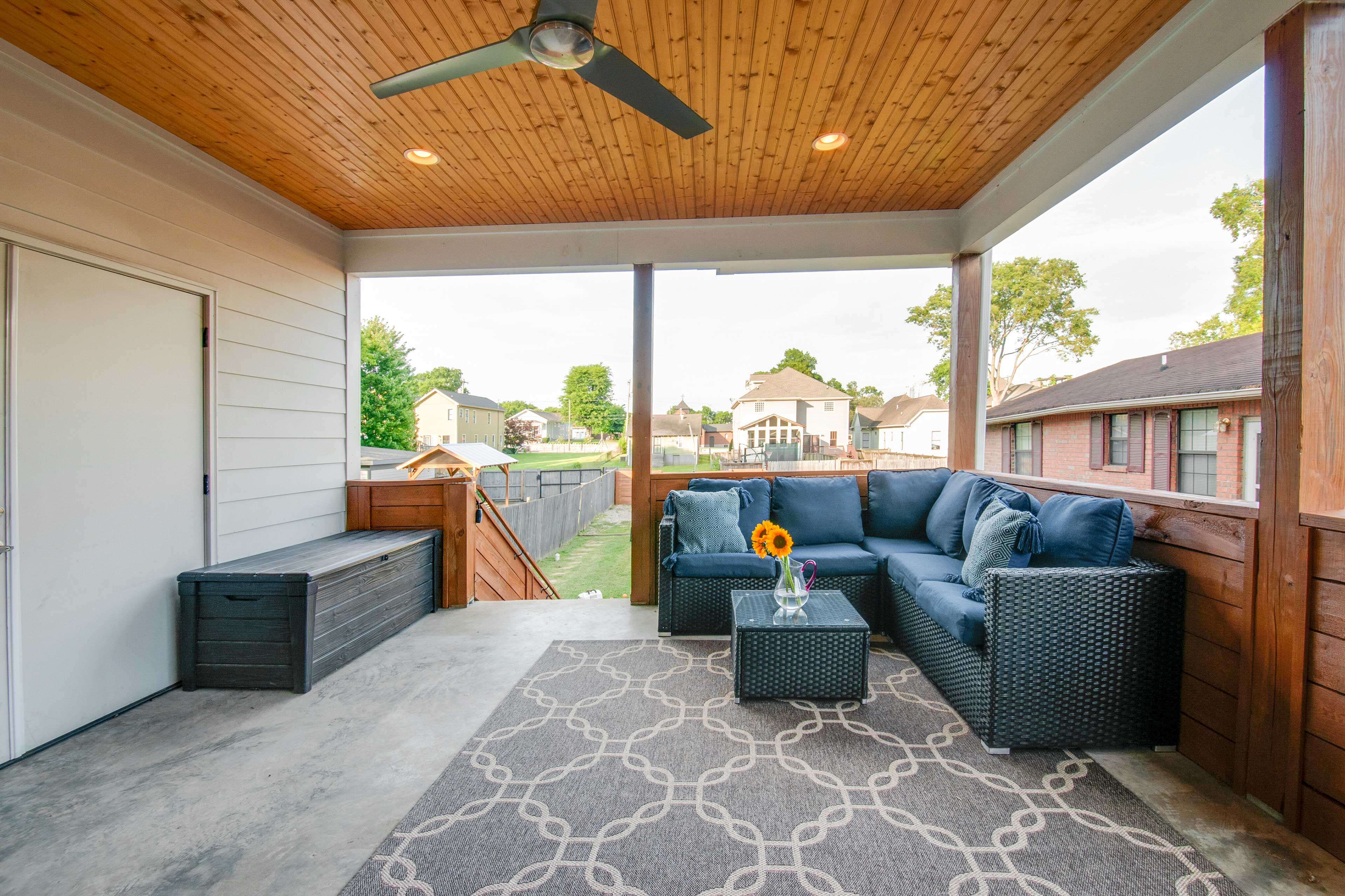 Backyard | Covered Porch