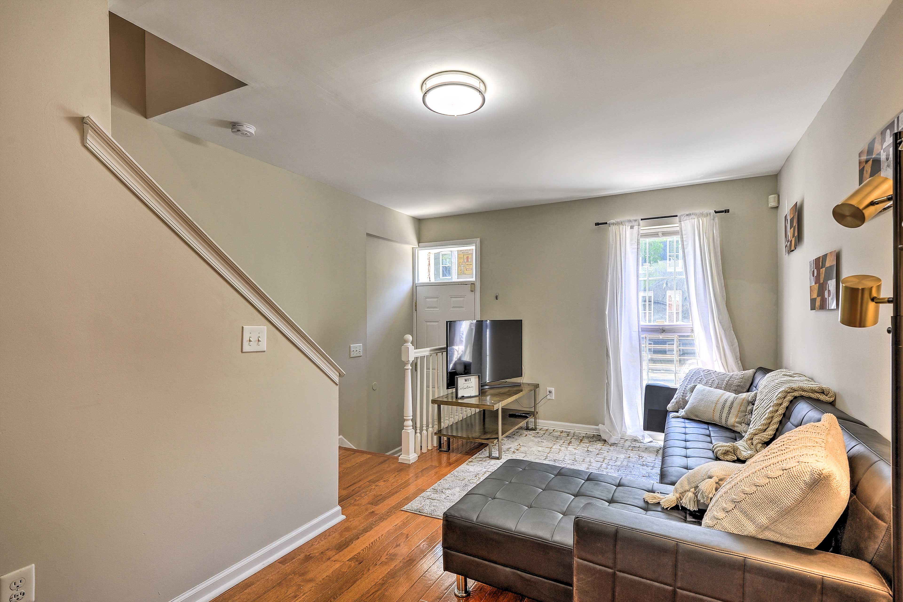 Baltimore Vacation Rental | 2BR | 1.5BA | 1,000 Sq Ft | Stairs to Access