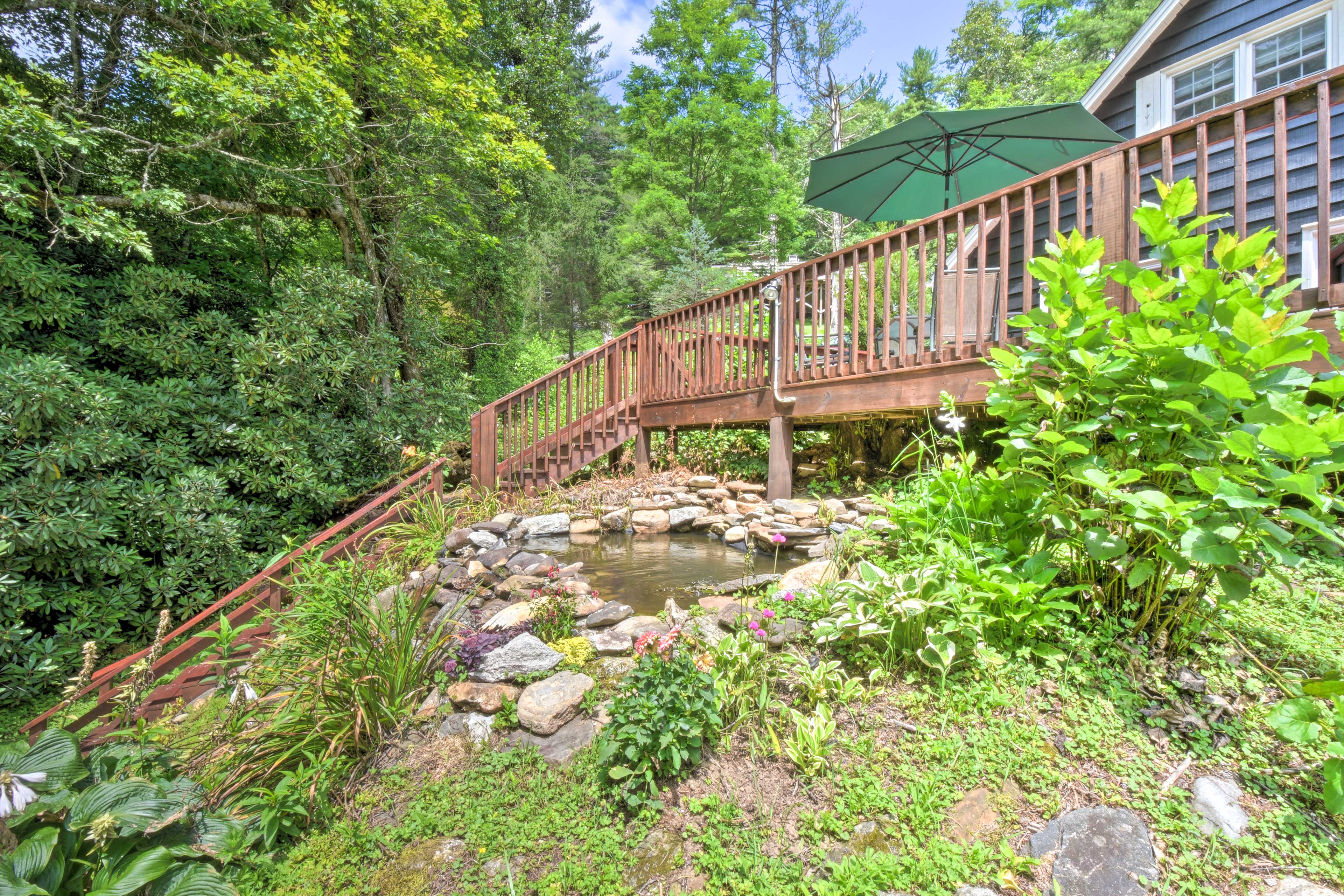 Backyard | Manmade Waterfall