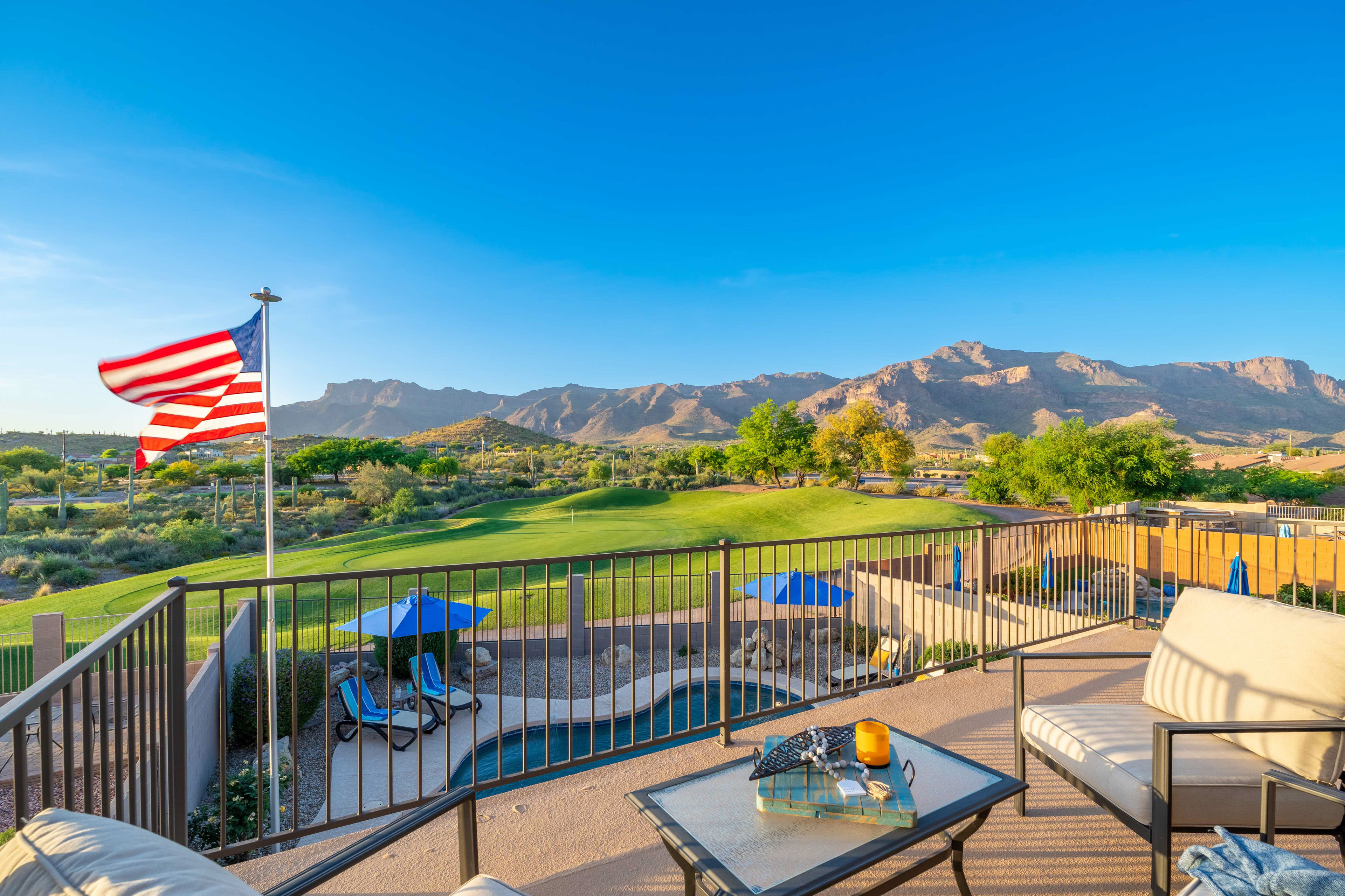 Sun Deck | Golf Course View