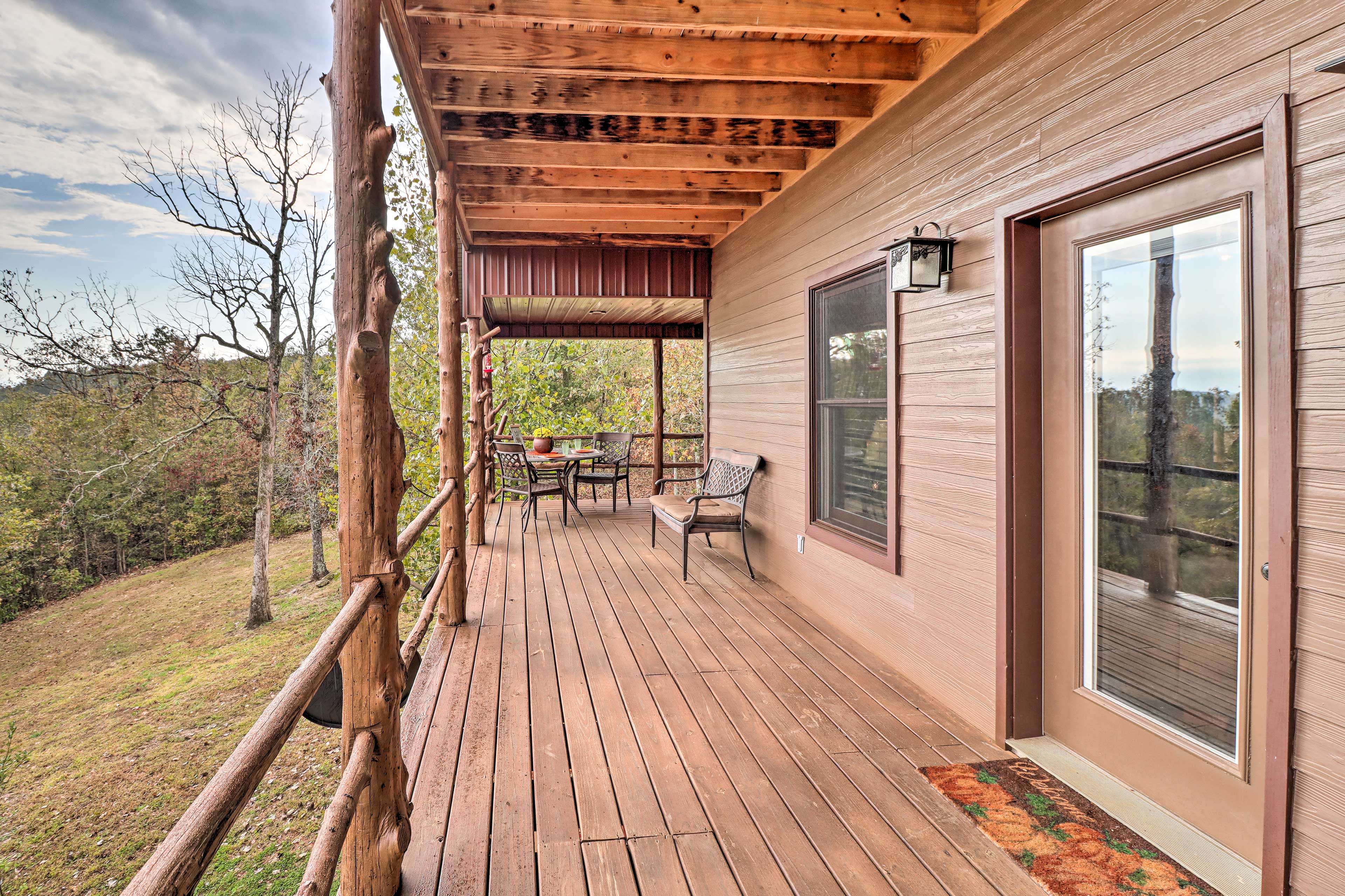 Wraparound Deck | Porch Swing