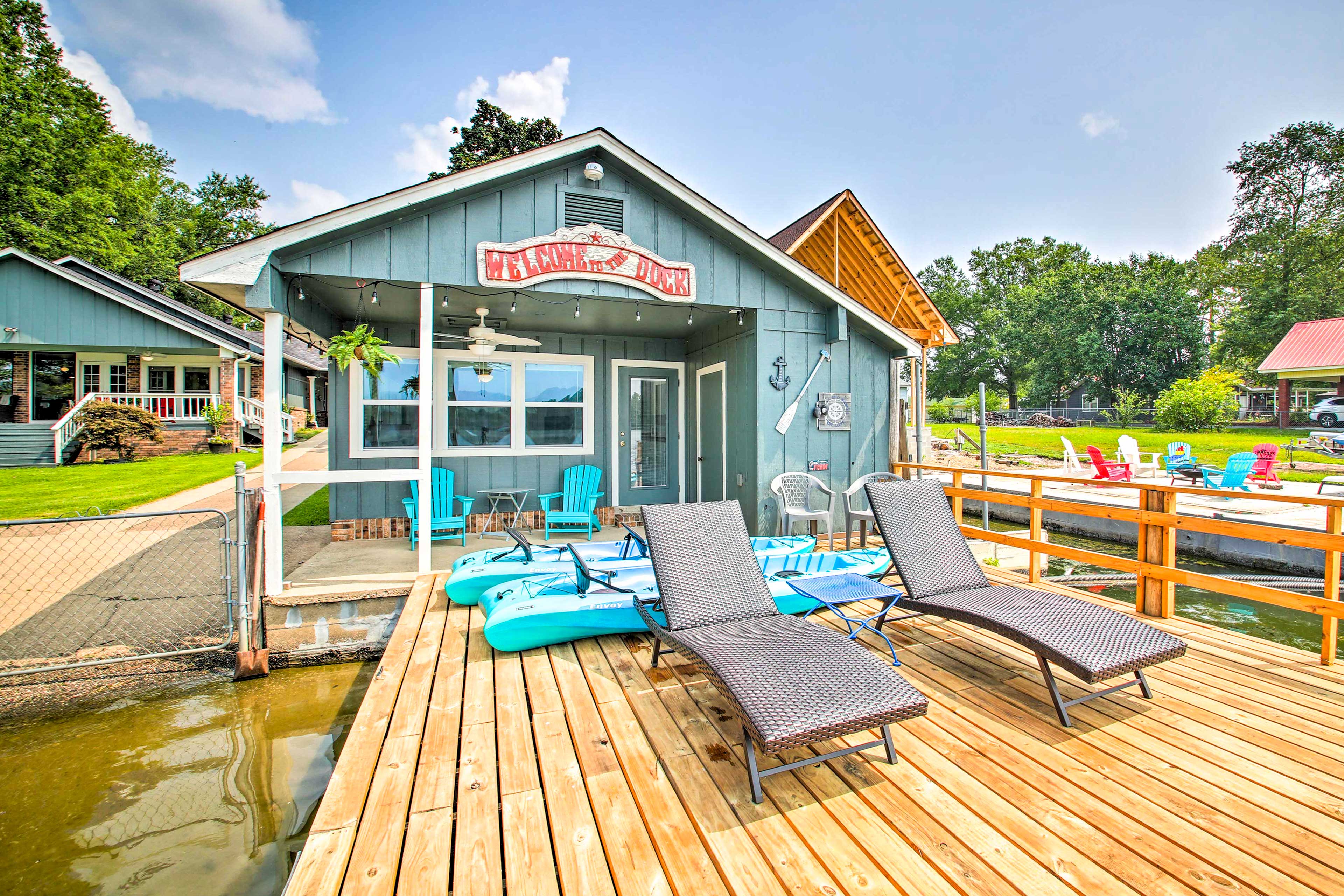 Lakefront Apartment | Dock | Direct Lake Hamilton Access