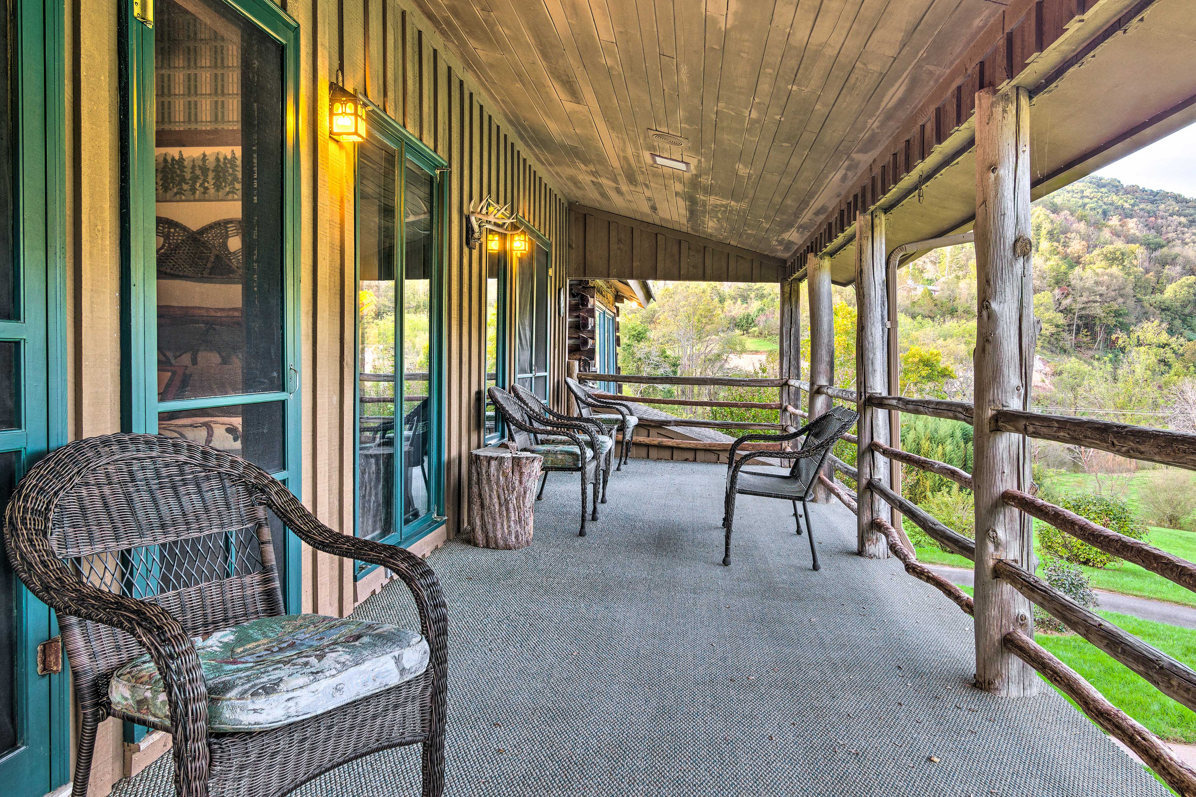 Covered Balcony