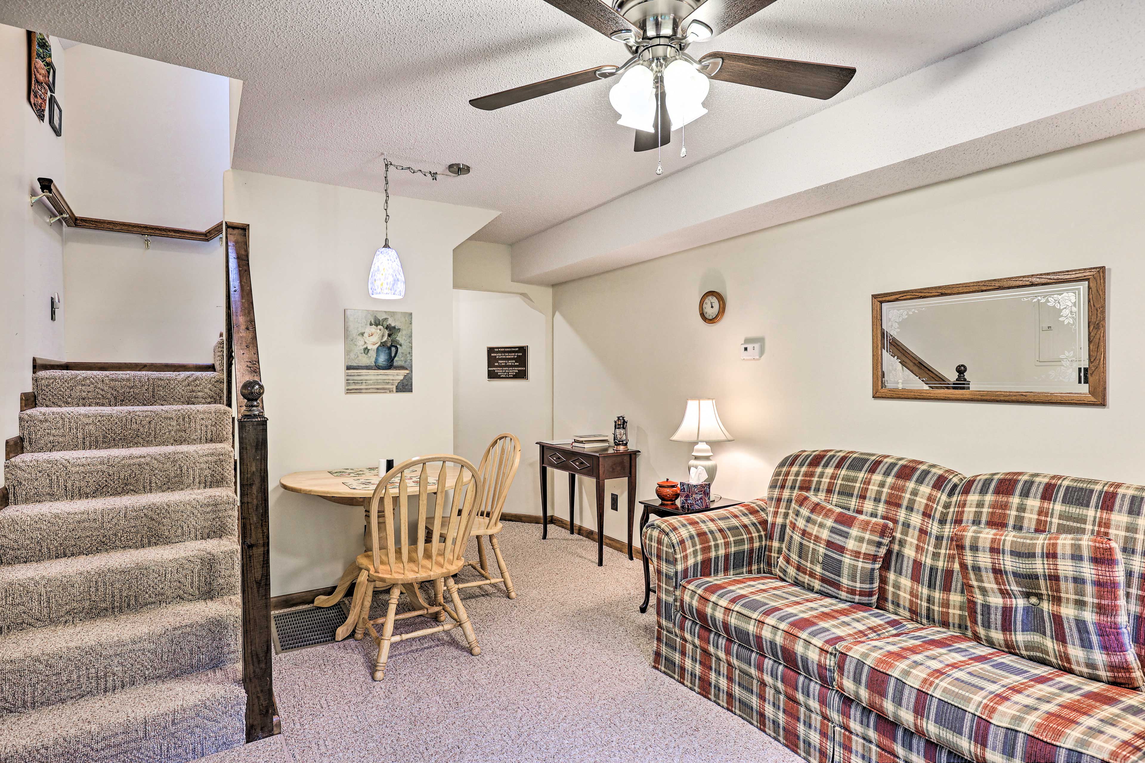 Living Room | Main Level | Central Air Conditioning & Heating