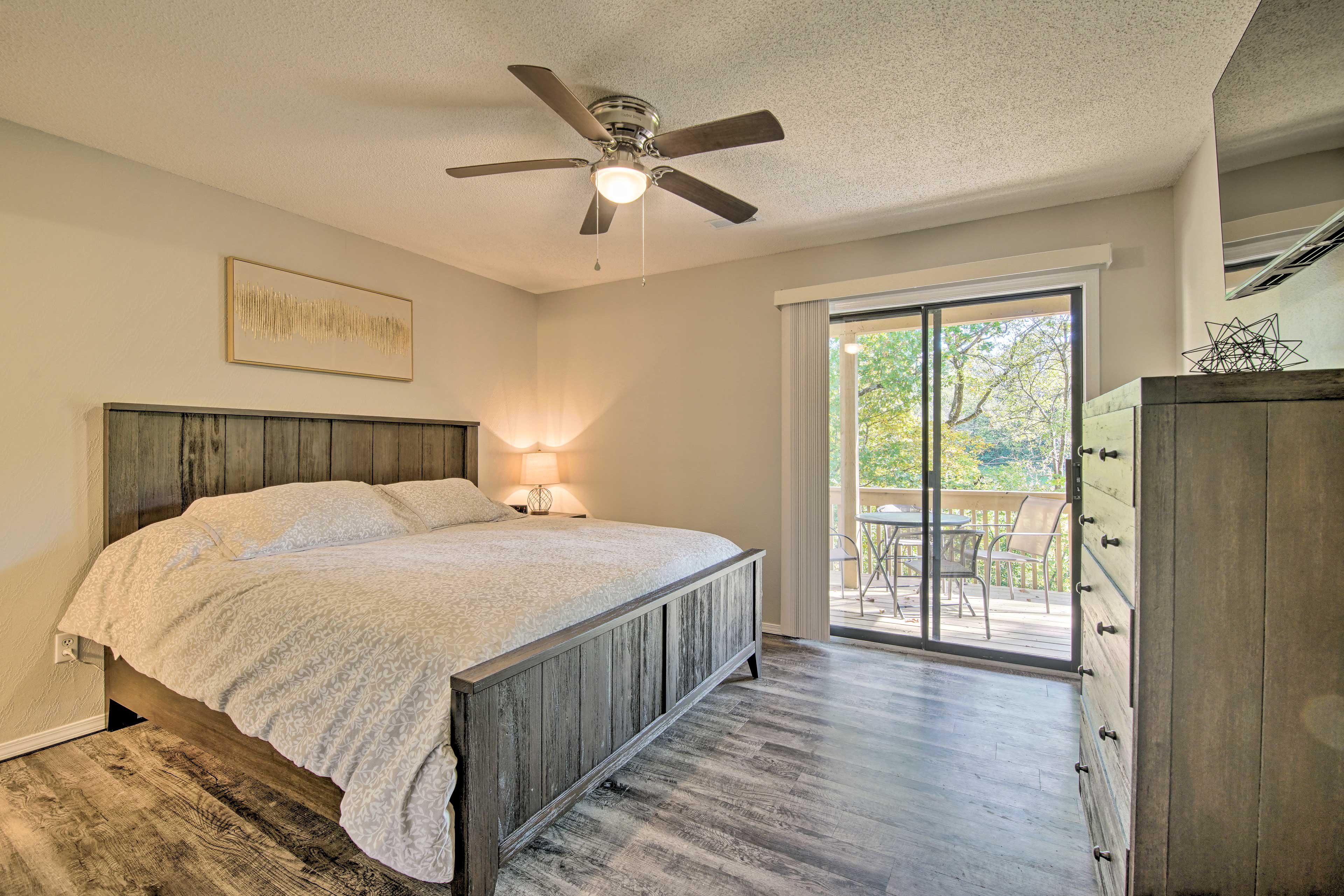 Bedroom 1 | King Bed | Balcony Access