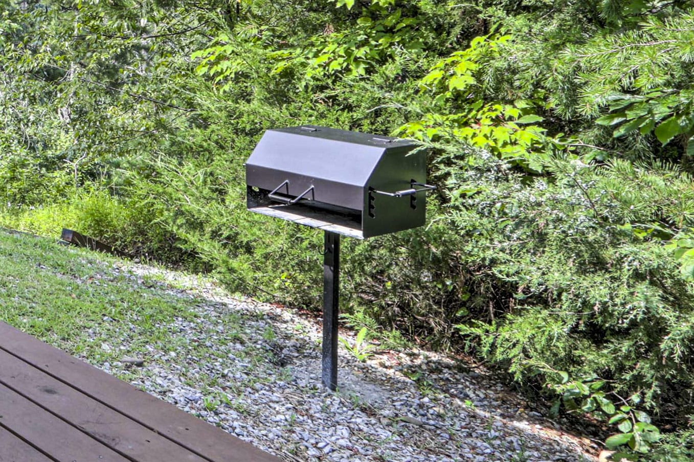 Exterior Space | Charcoal Grill