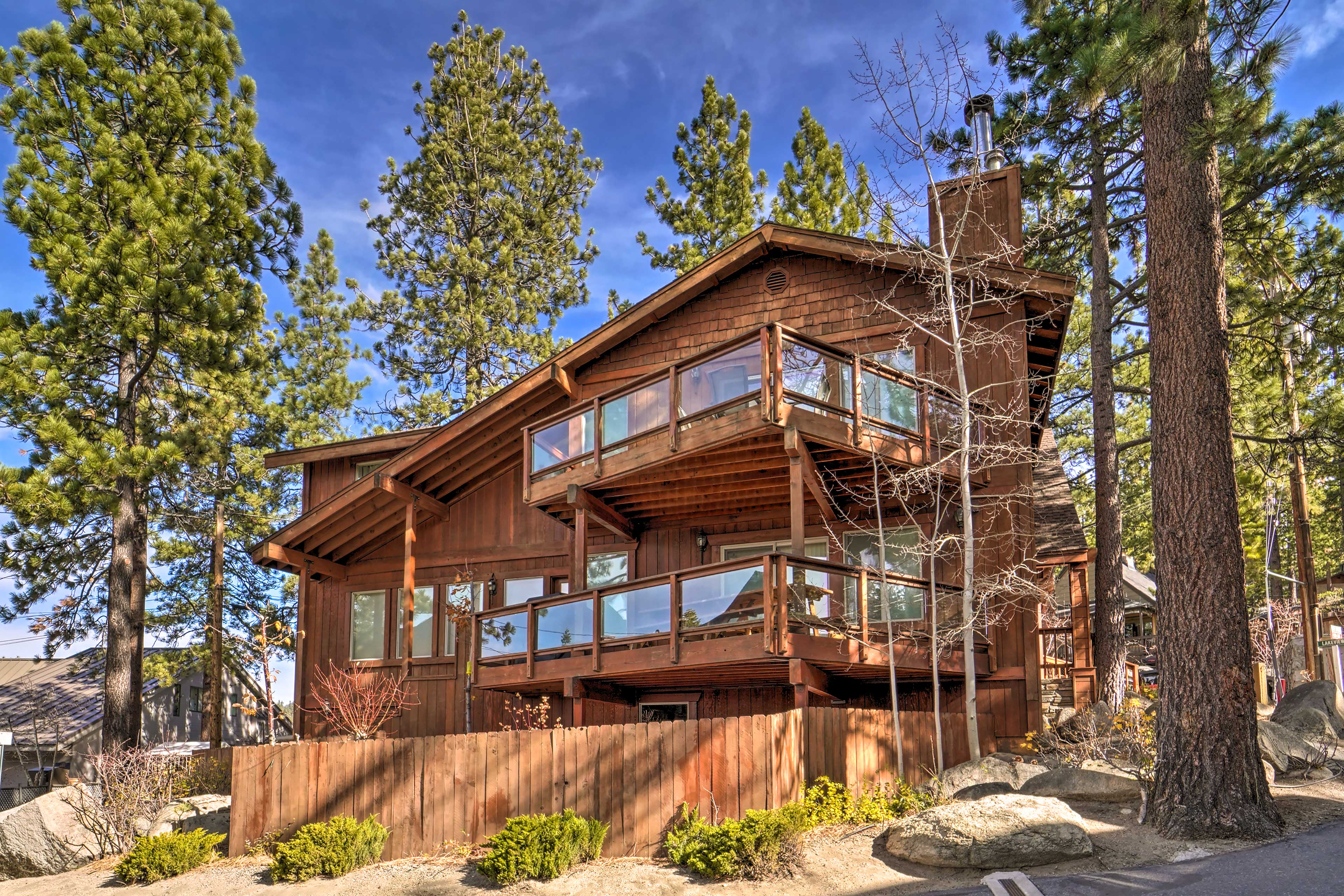 Zephyr Cove Vacation Rental | 4BR | 5BA | 3,200 Sq Ft | Stairs Required