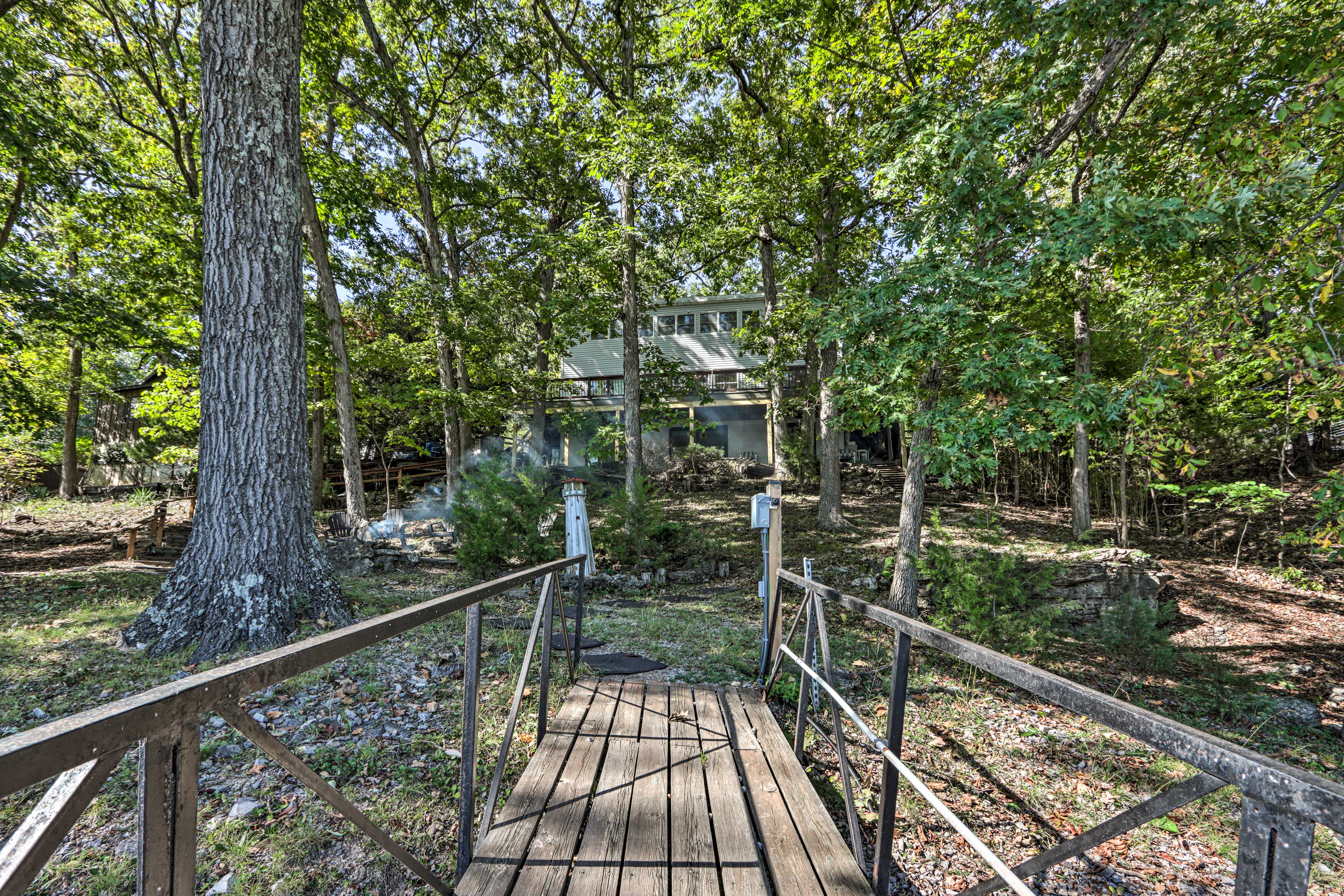 Back Yard & Home Exterior