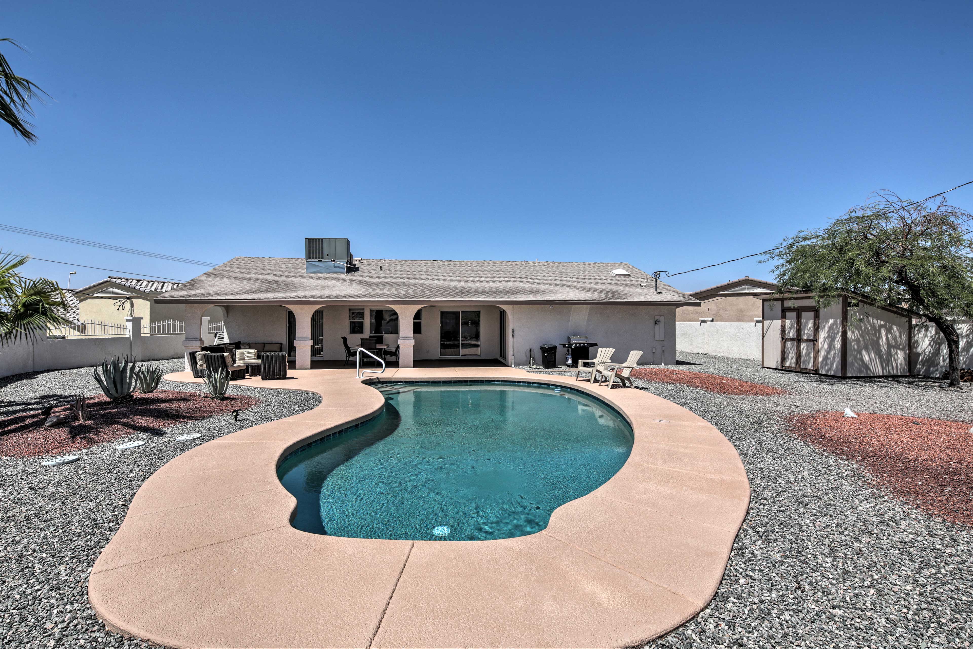 Lake Havasu City Vacation Rental | 3BR | 2BA | 1,650 Sq Ft | Step-Free Access