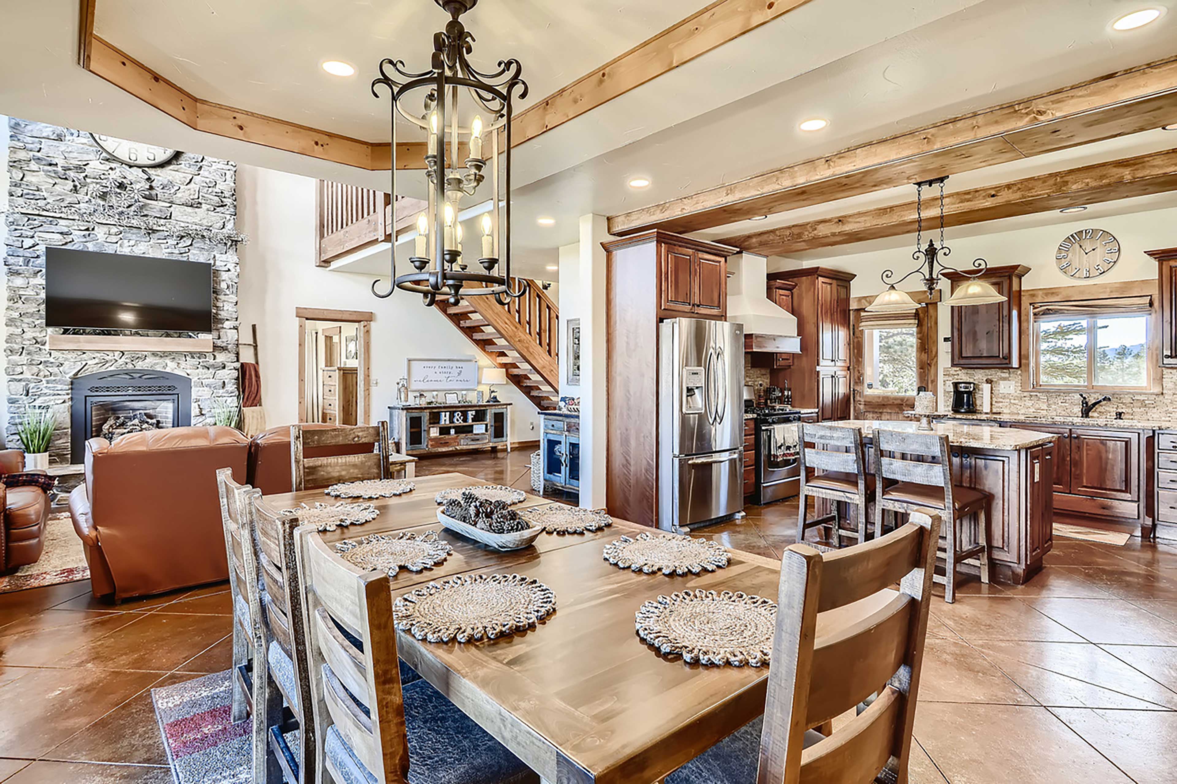 Dining Area | 1st Floor | Dishware & Flatware