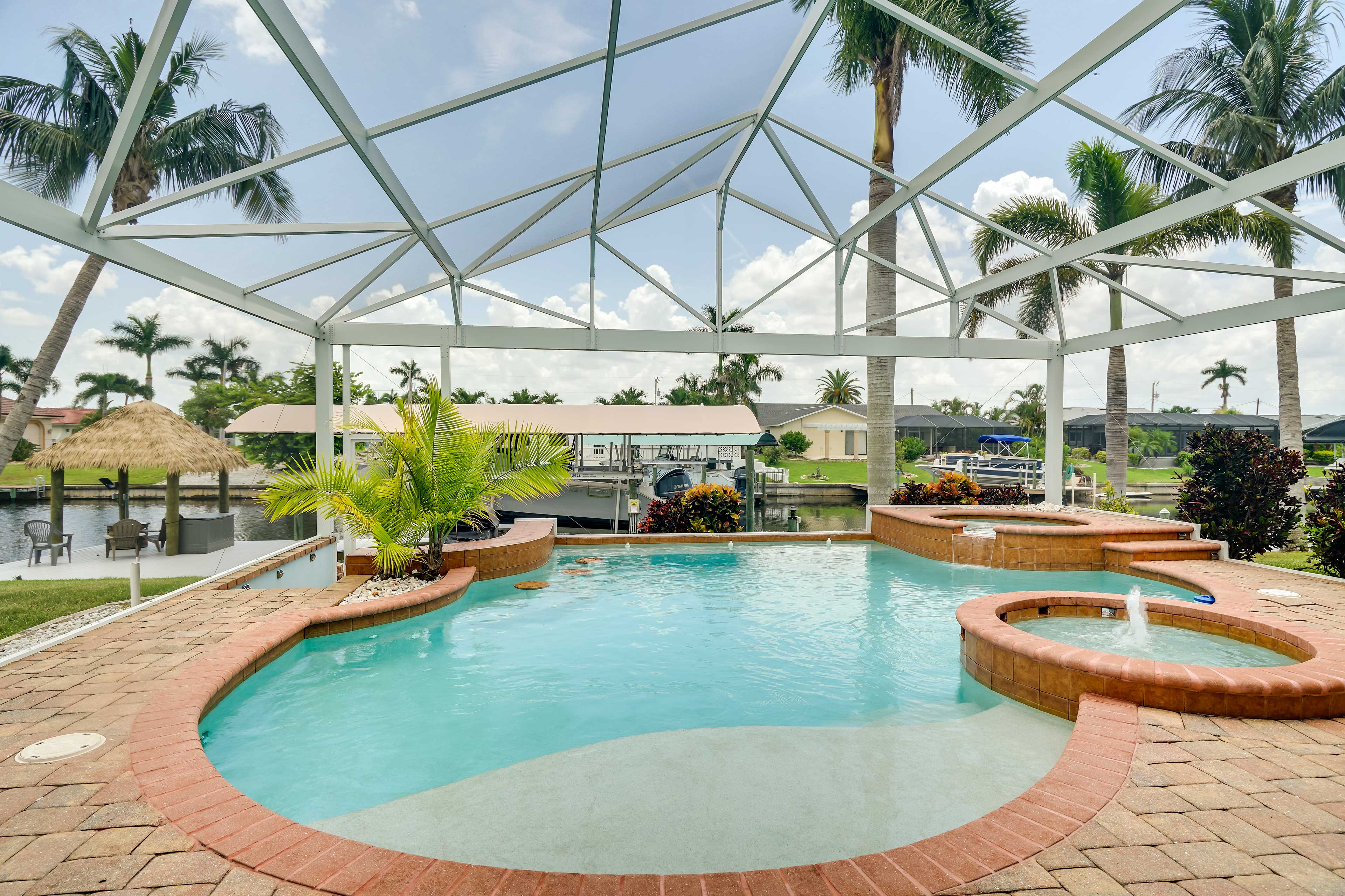 Cape Coral Vacation Rental | 3BR | 2BA | 1,500 Sq Ft | Step-Free Access