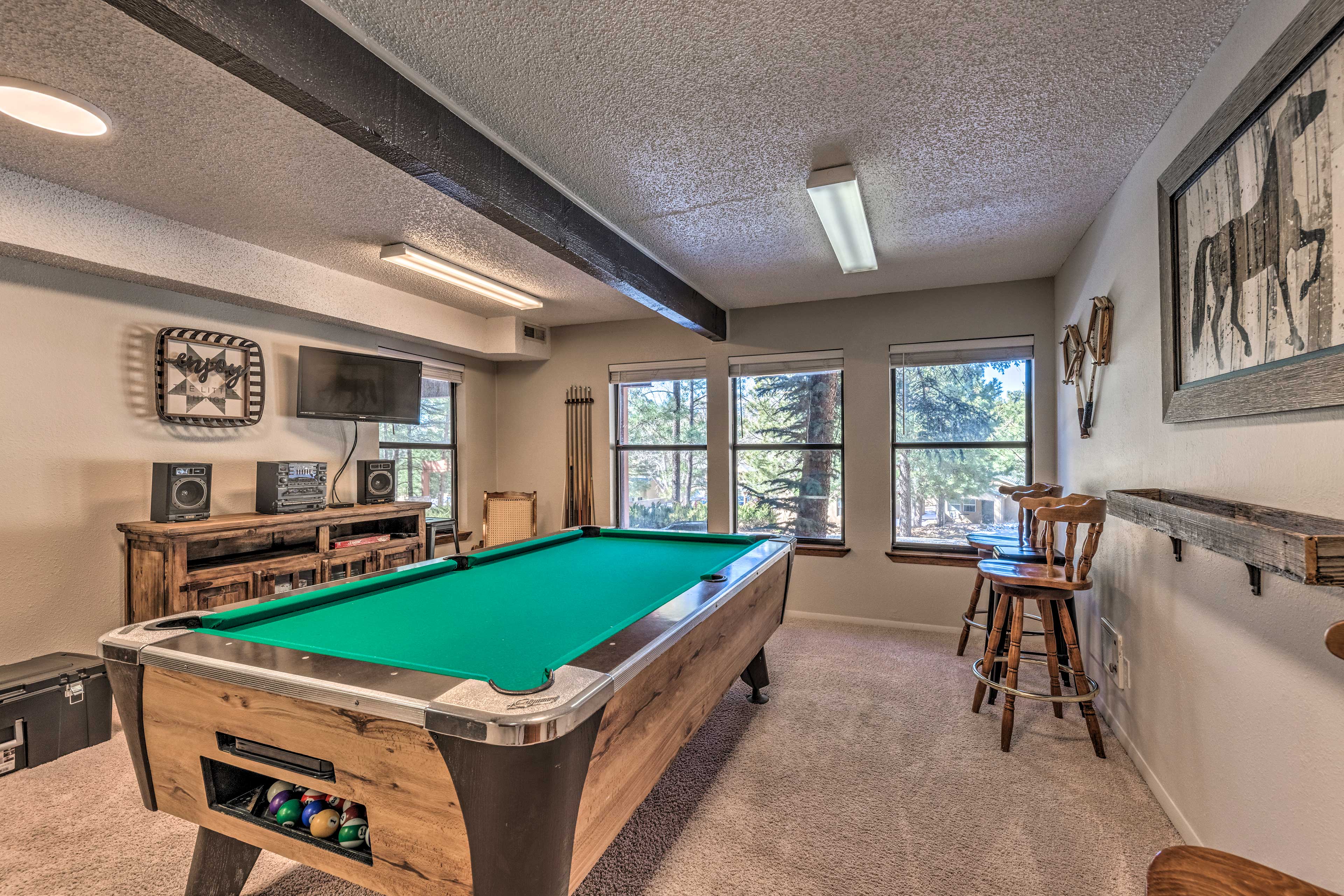 Game Room | Pool & Card Table